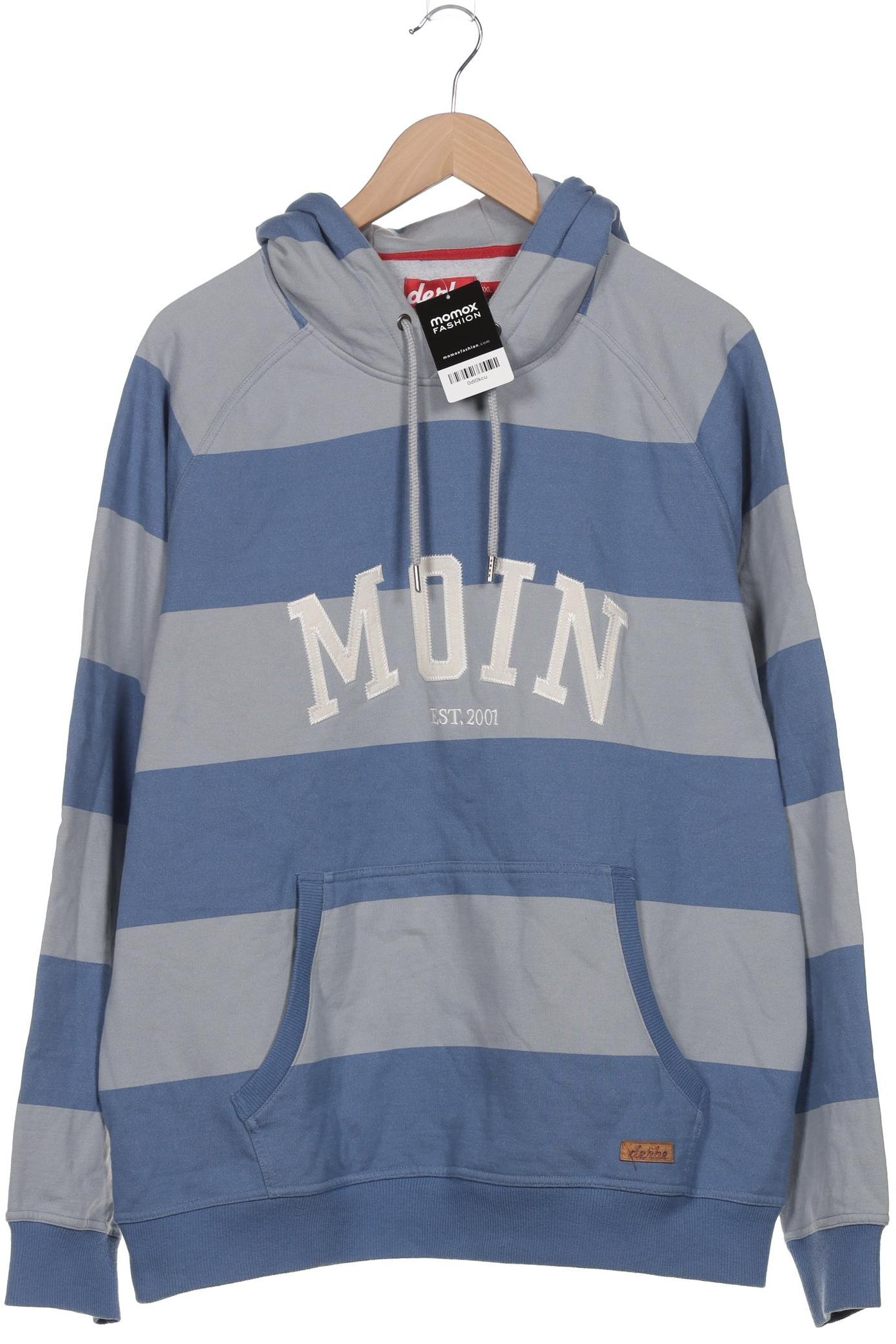 

Derbe Herren Kapuzenpullover, blau, Gr. 58
