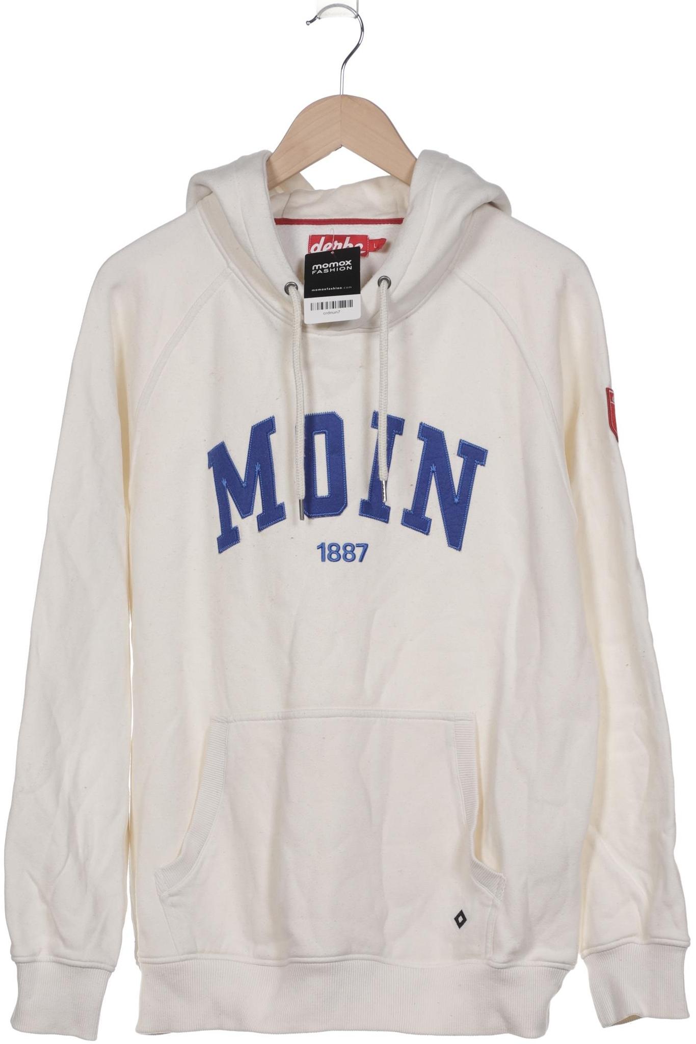 

Derbe Herren Kapuzenpullover, cremeweiß, Gr. 52