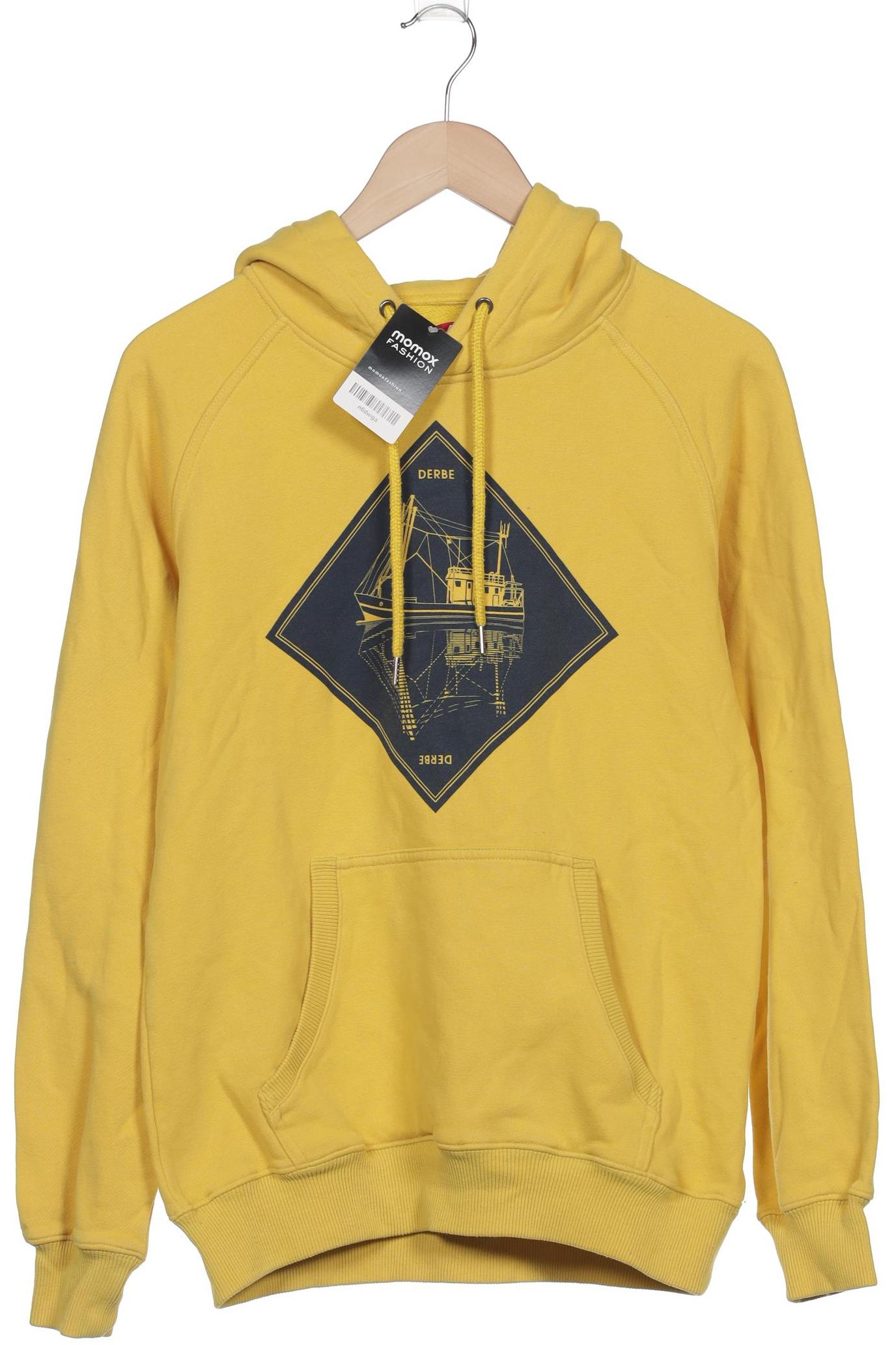 

Derbe Herren Kapuzenpullover, gelb, Gr. 46