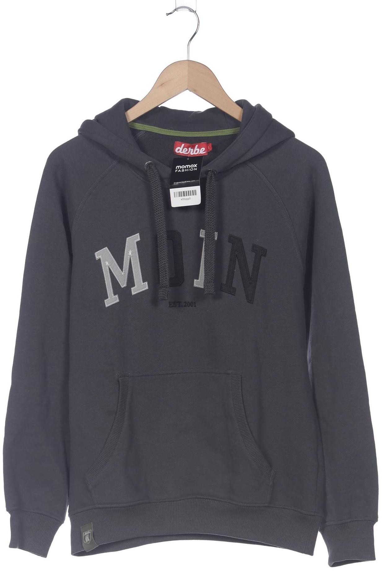 

Derbe Herren Kapuzenpullover, grau, Gr. 46