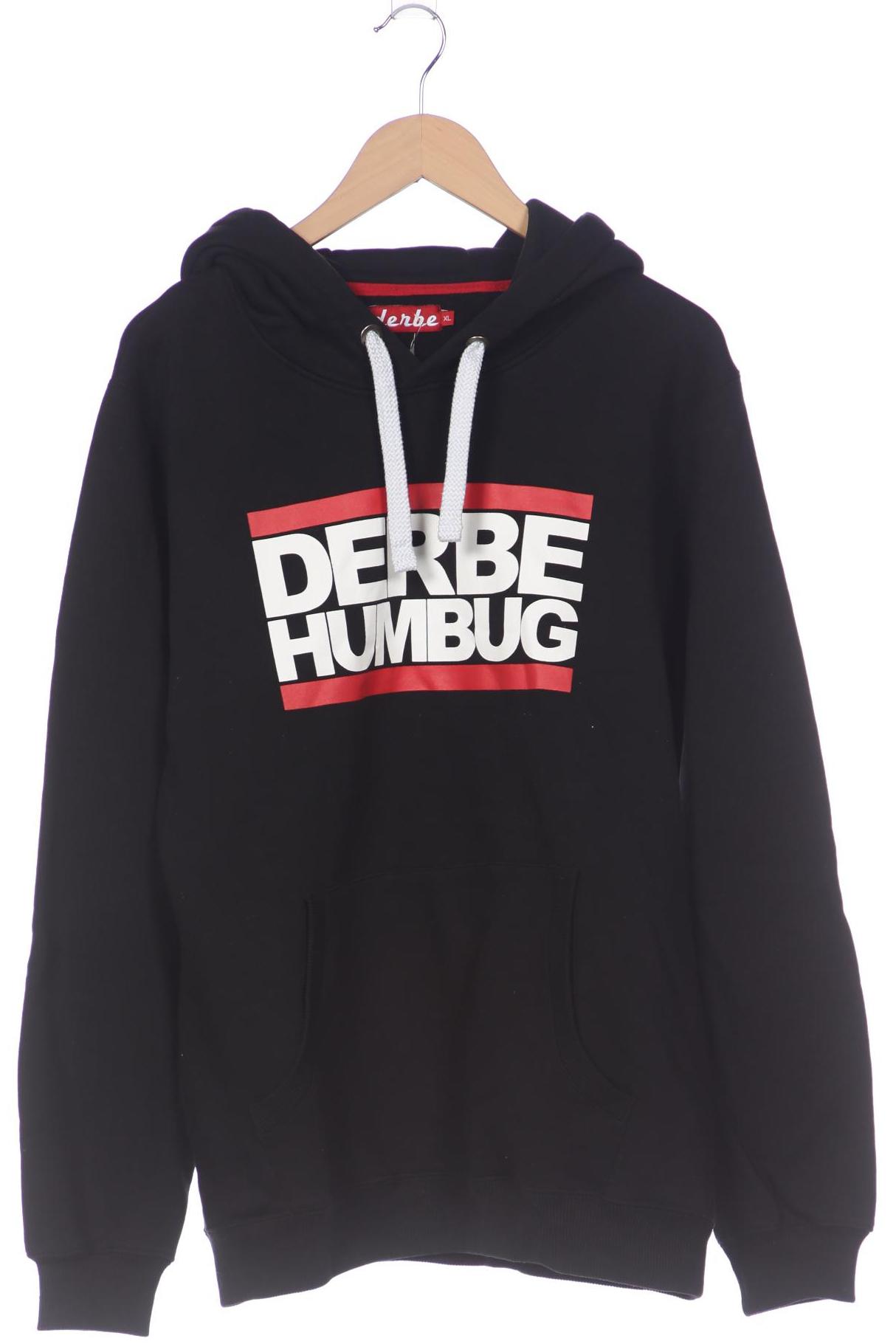 

Derbe Herren Kapuzenpullover, schwarz, Gr. 54