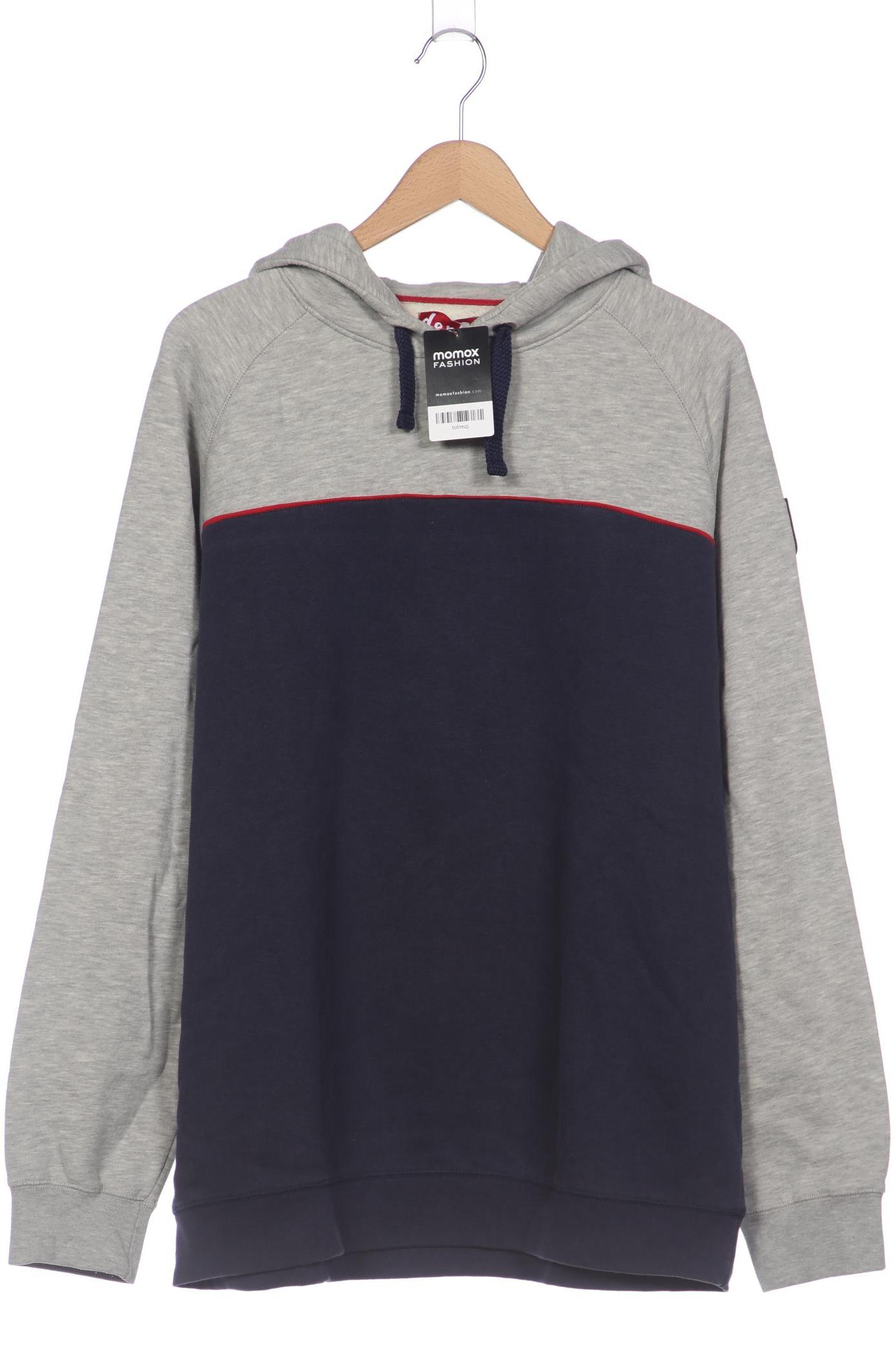 

Derbe Herren Kapuzenpullover, grau, Gr. 56