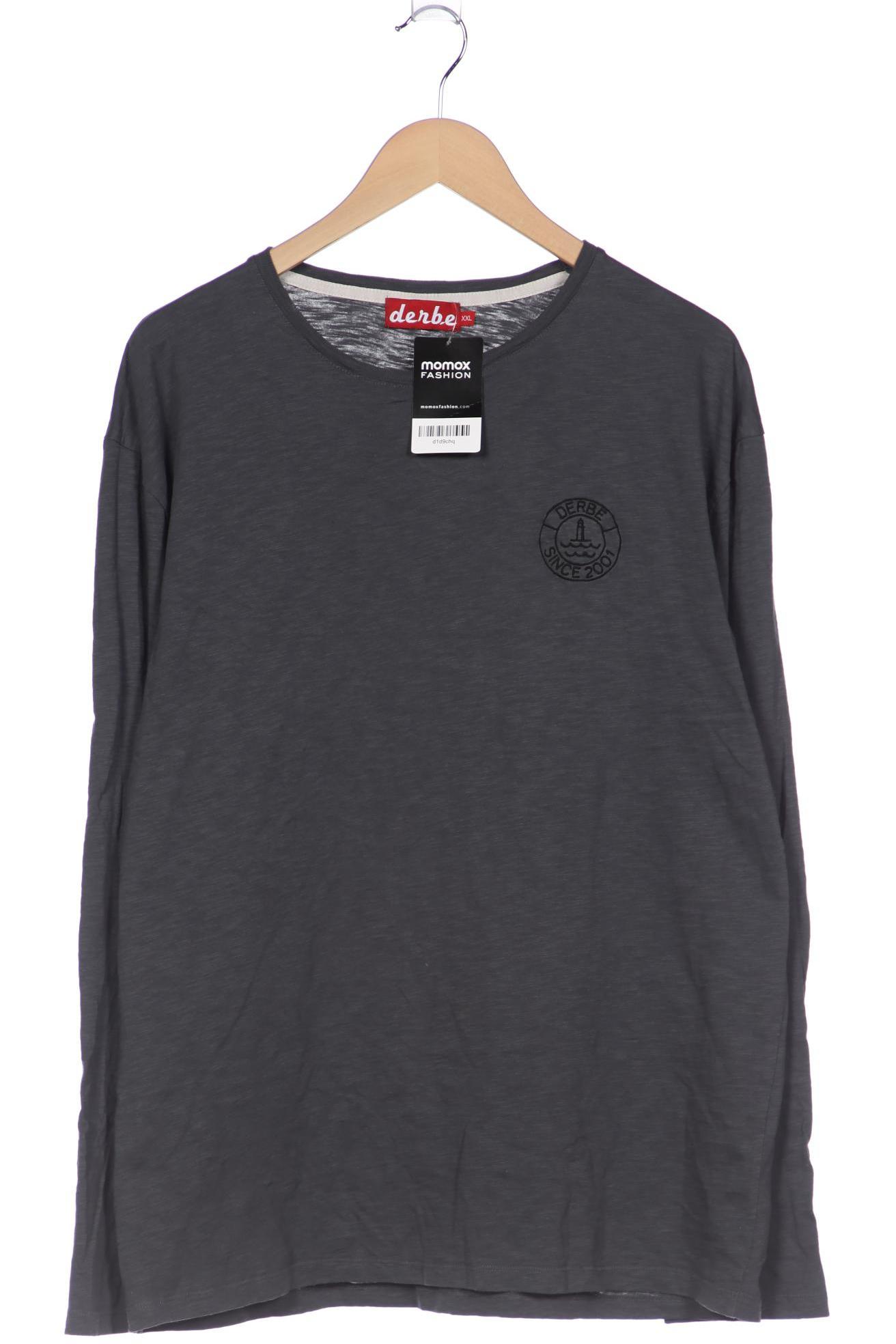 

Derbe Herren Langarmshirt, grau