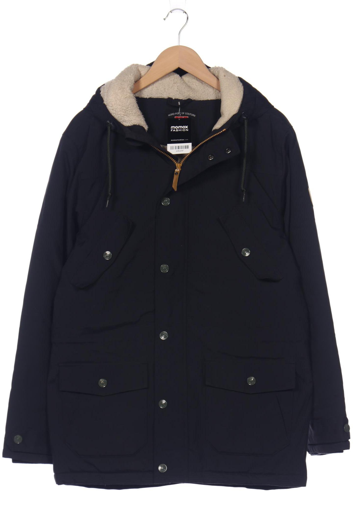 

Derbe Herren Mantel, marineblau, Gr. 48