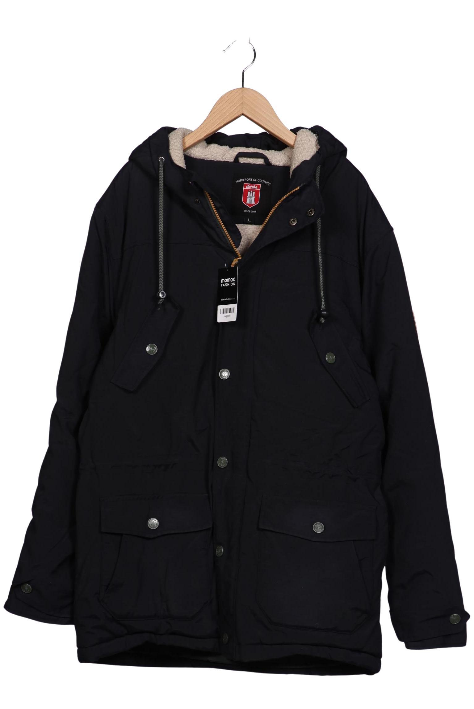 

Derbe Herren Mantel, schwarz, Gr. 52