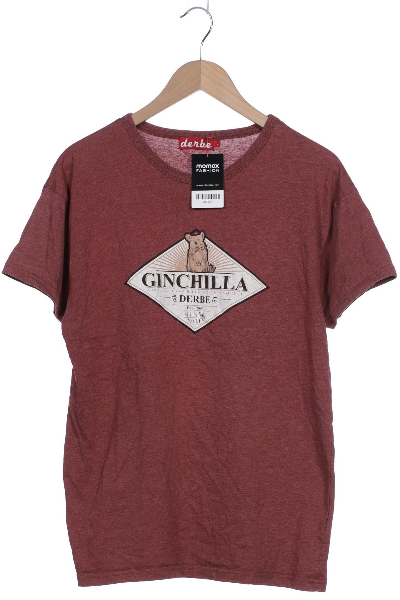 

Derbe Herren T-Shirt, bordeaux, Gr. 52