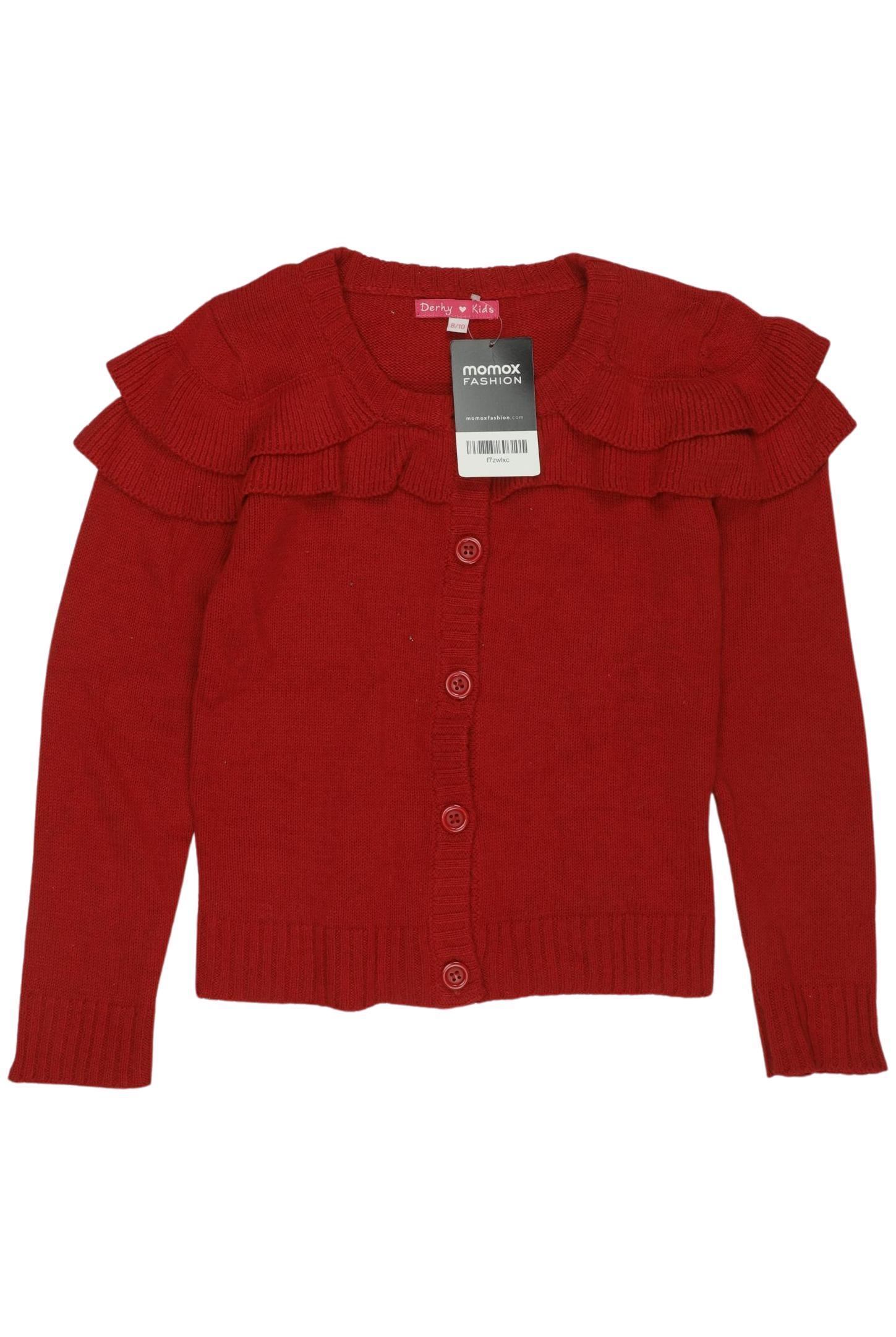 

Derhy Kids by Rene Derhy Mädchen Strickjacke, rot, Gr. 128