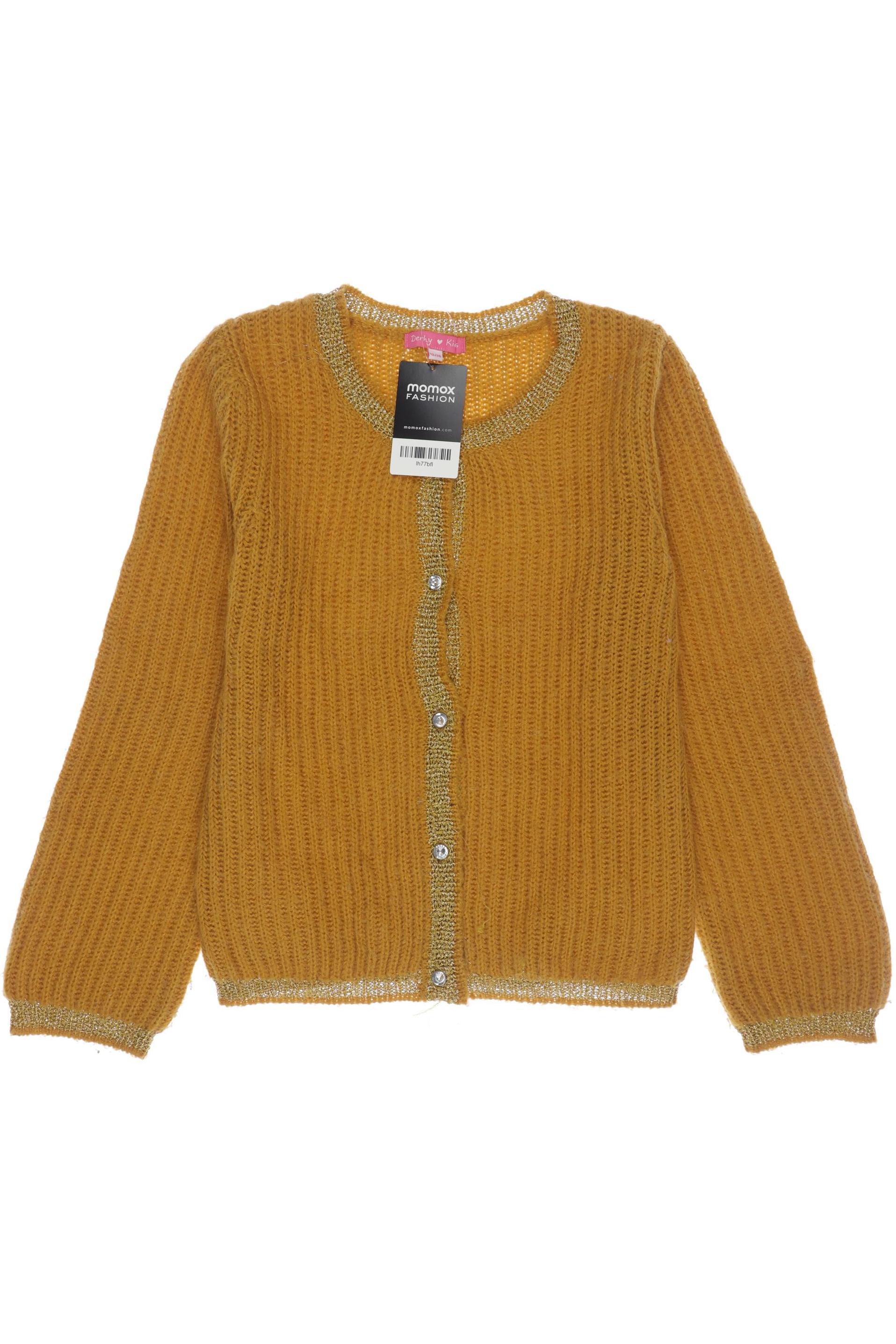 

Derhy Kids by Rene Derhy Damen Strickjacke, orange, Gr. 152
