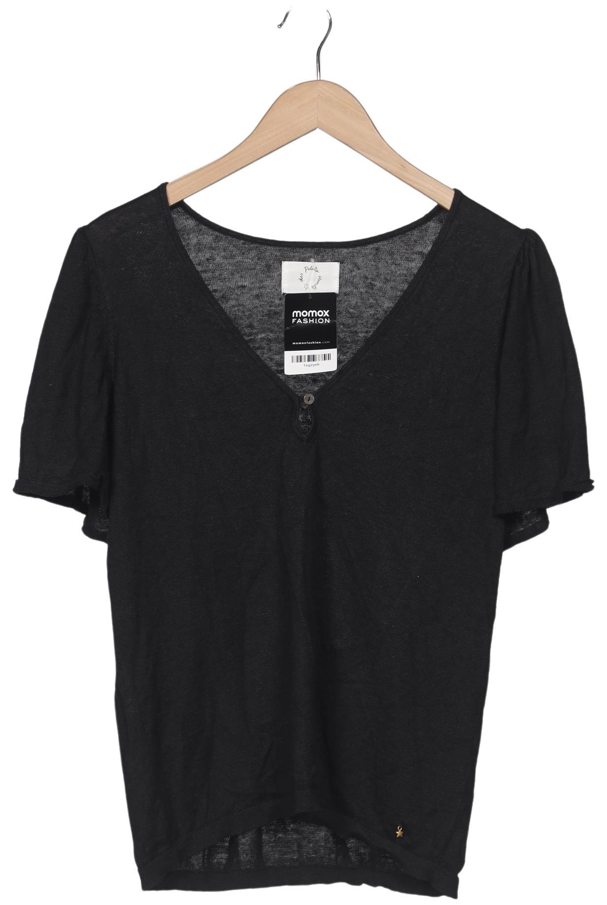 

des petits hauts Damen T-Shirt, schwarz, Gr. 40