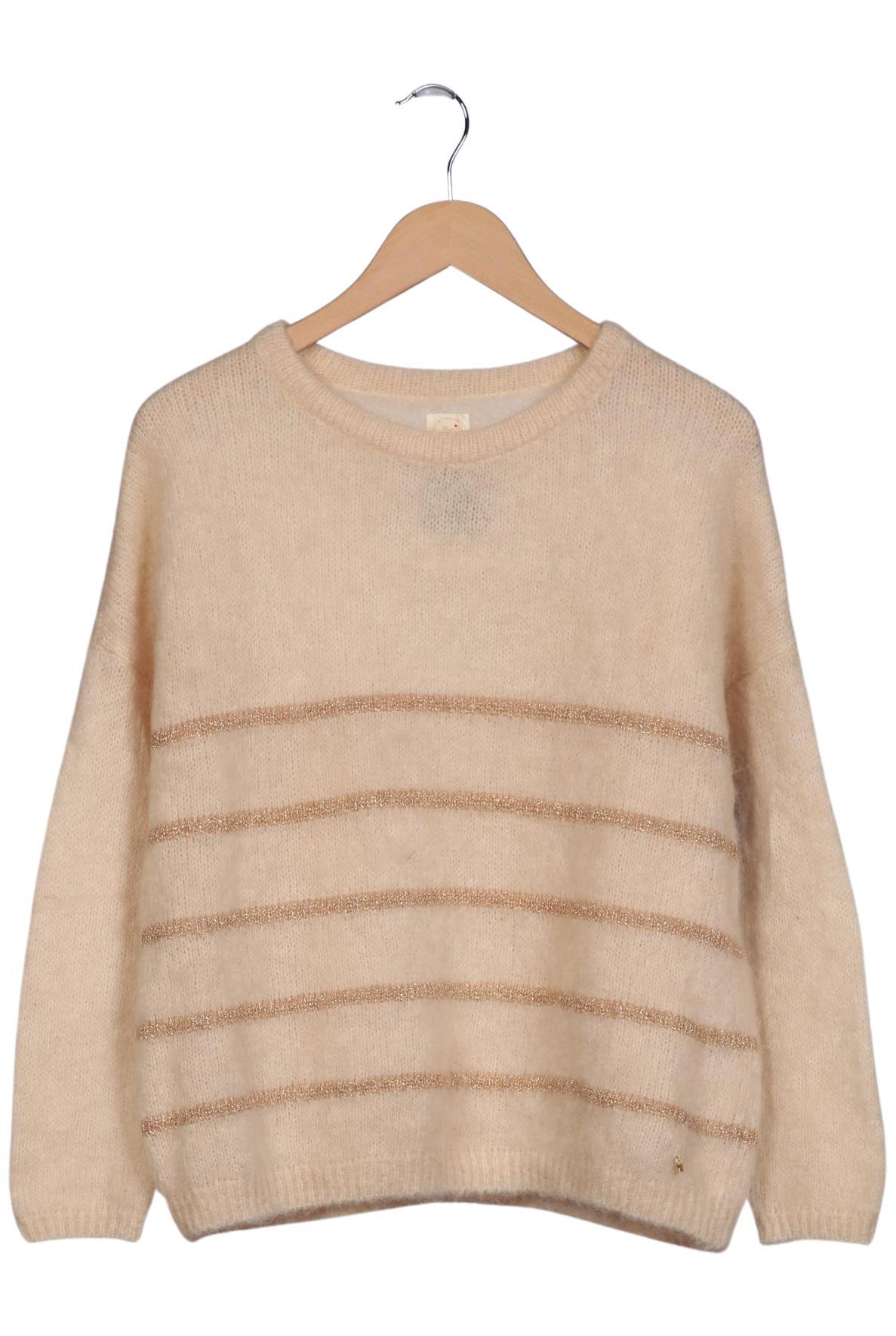 

des petits hauts Damen Pullover, beige, Gr. 34