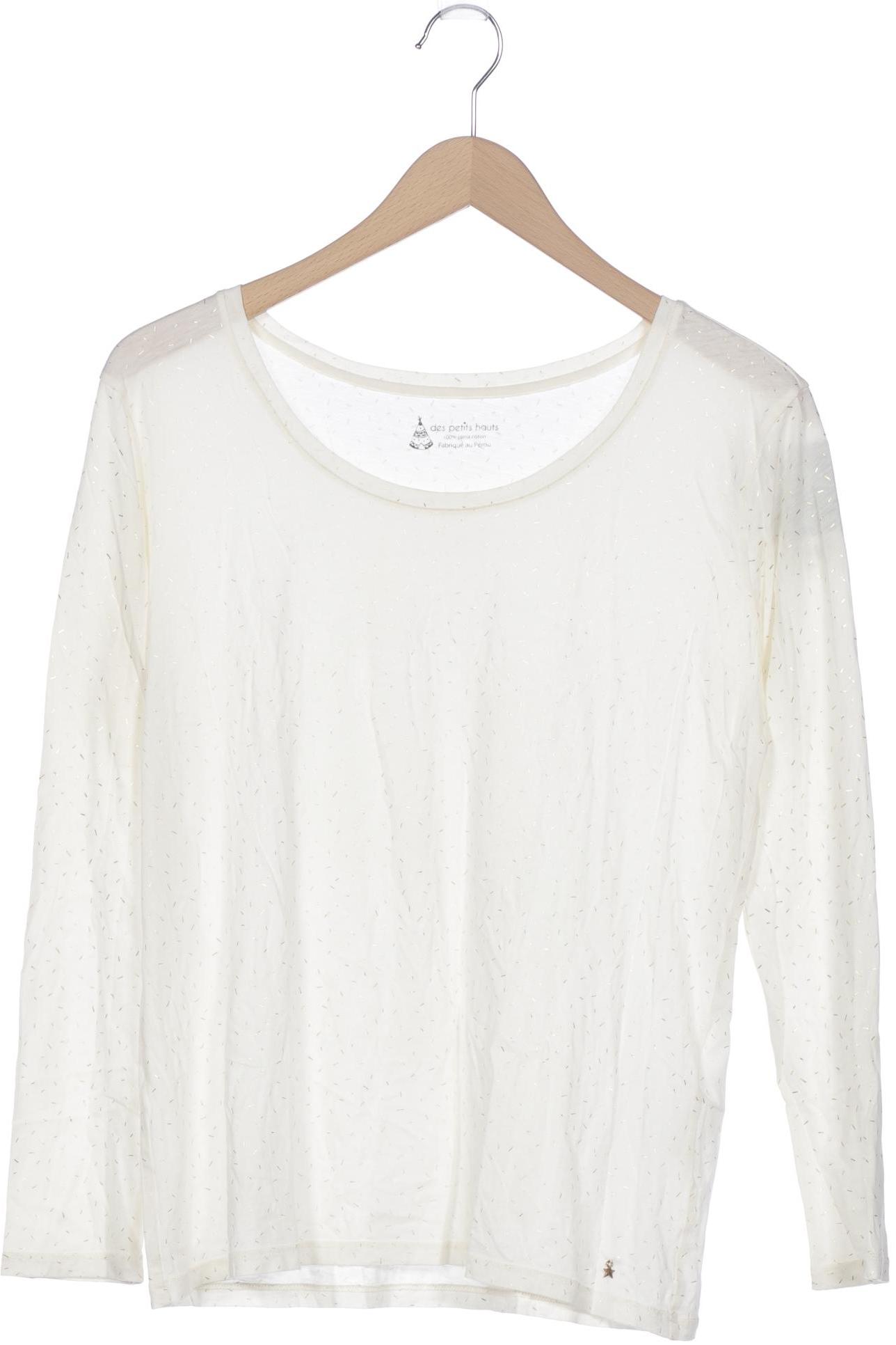 

des petits hauts Damen Langarmshirt, cremeweiß, Gr. 36