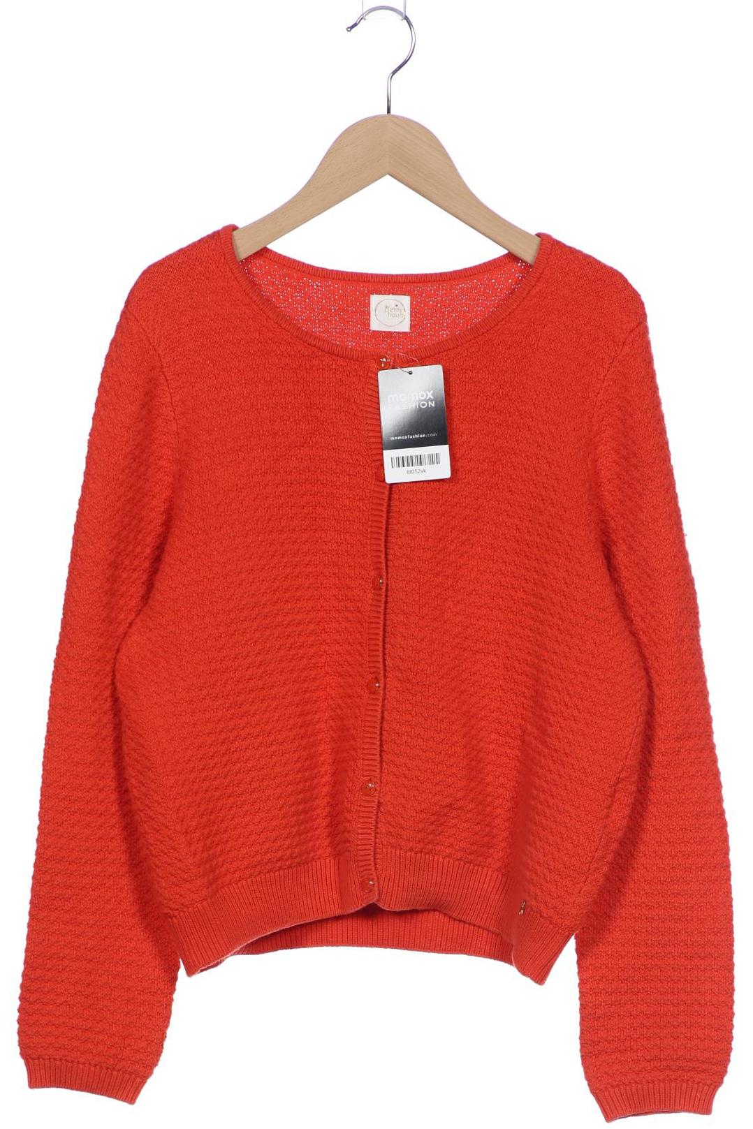 

des petits hauts Damen Strickjacke, orange, Gr. 38