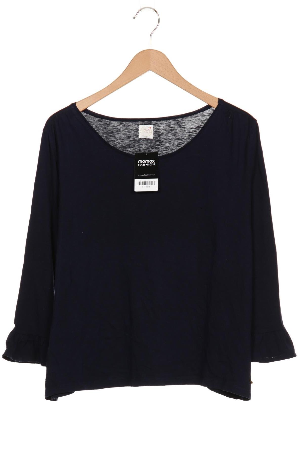 

des petits hauts Damen Langarmshirt, marineblau, Gr. 38