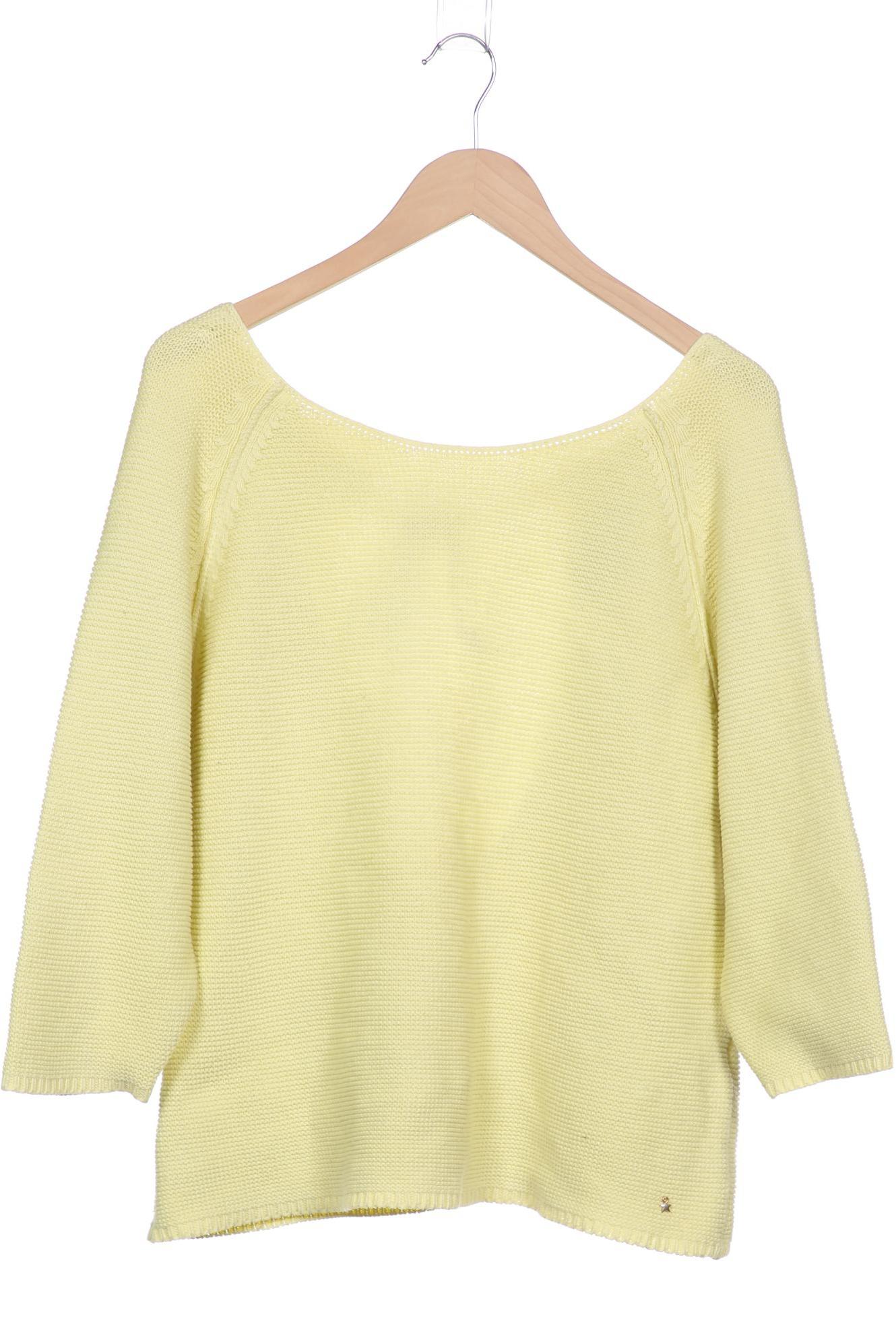 

des petits hauts Damen Pullover, gelb, Gr. 42