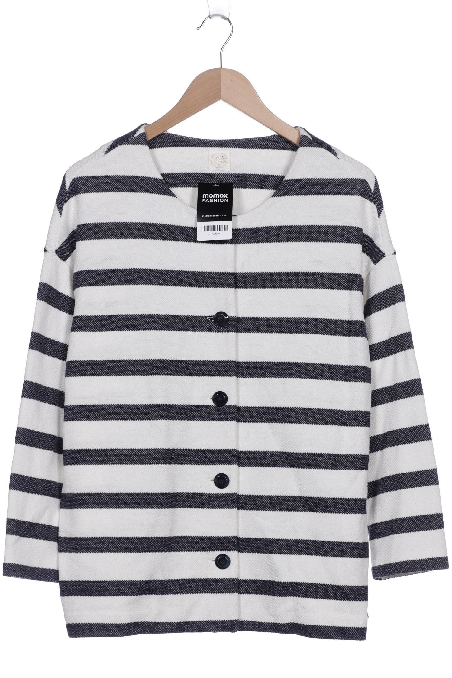 

des petits hauts Damen Strickjacke, weiß