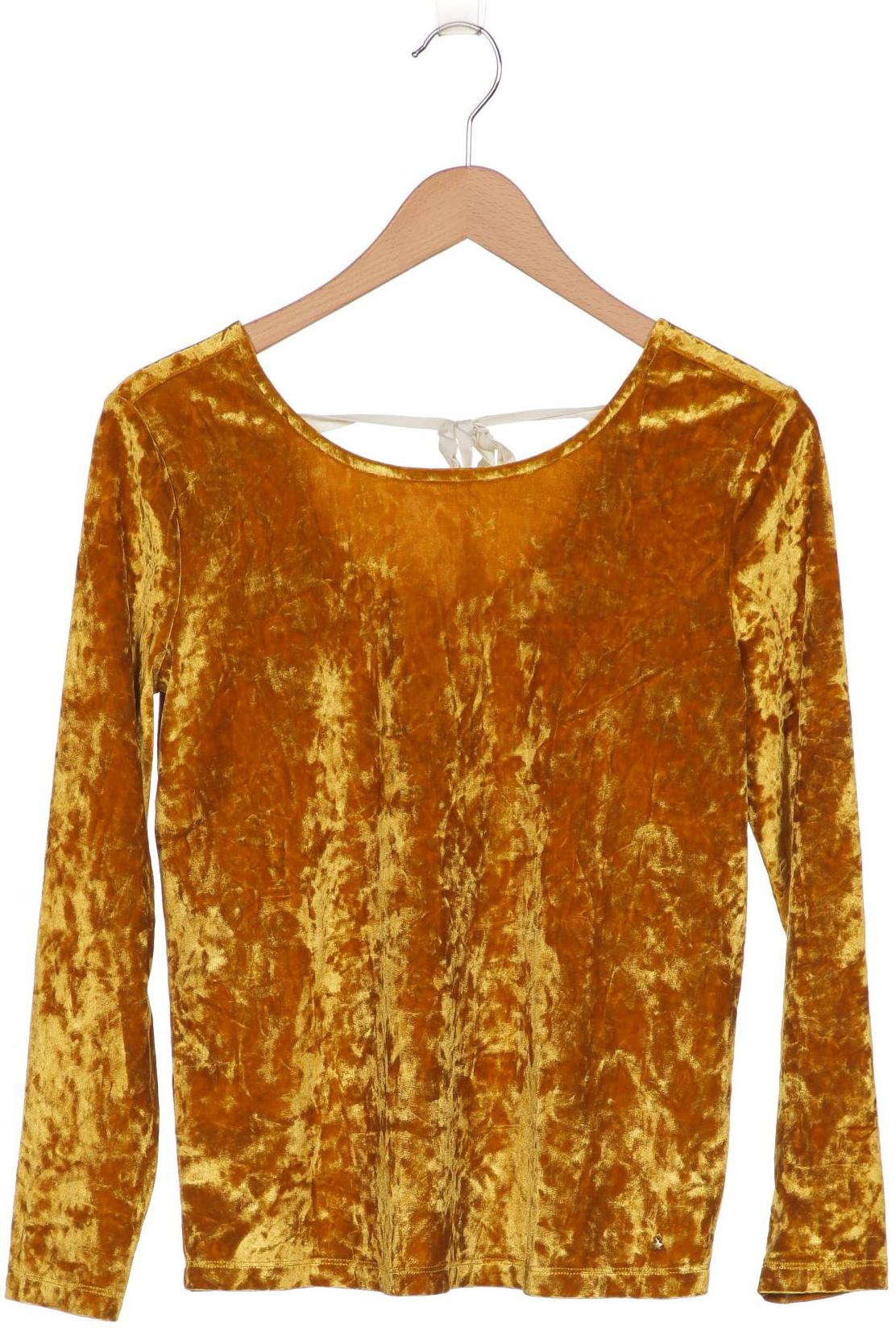 

des petits hauts Damen Langarmshirt, gelb
