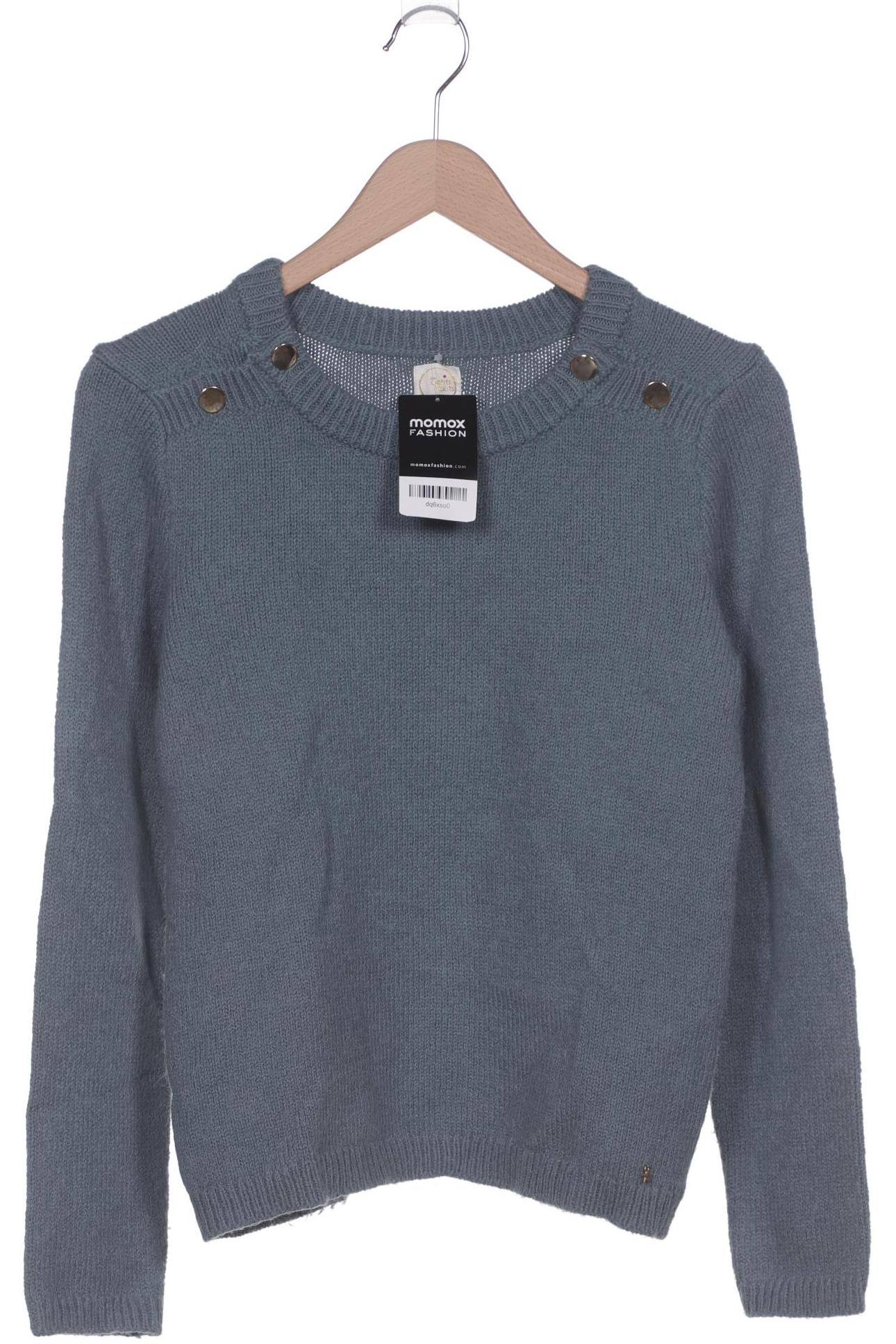 

des petits hauts Damen Pullover, türkis, Gr. 38
