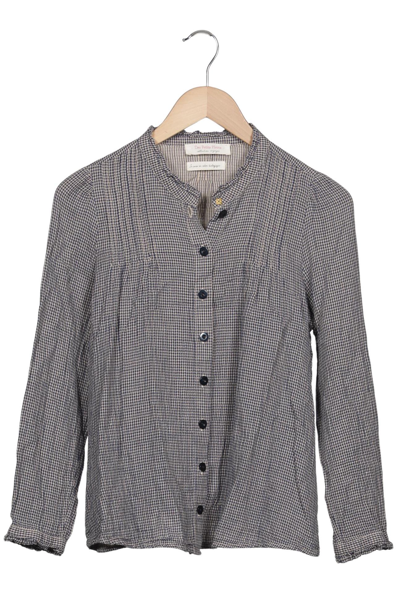 

des petits hauts Damen Bluse, blau, Gr. 38