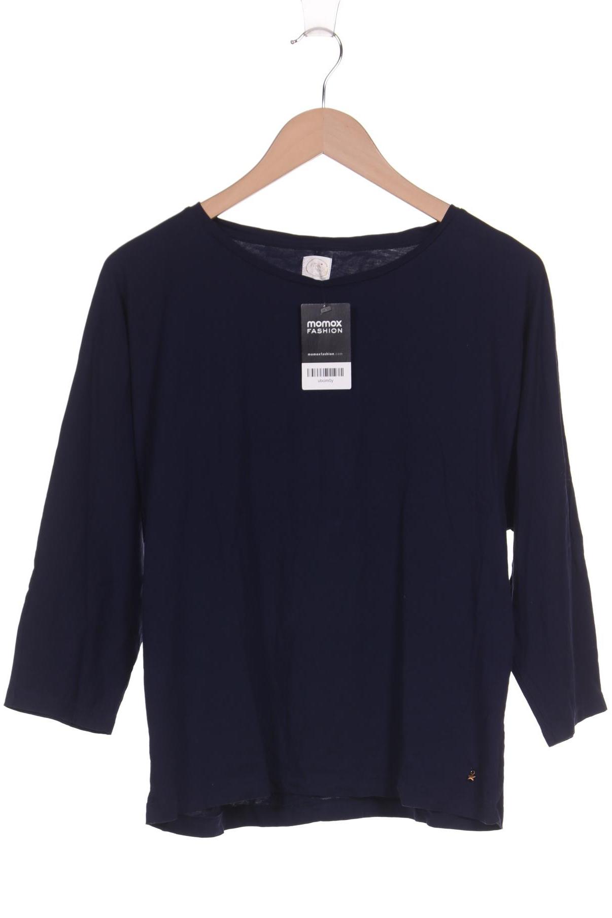 

des petits hauts Damen Langarmshirt, marineblau, Gr. 36