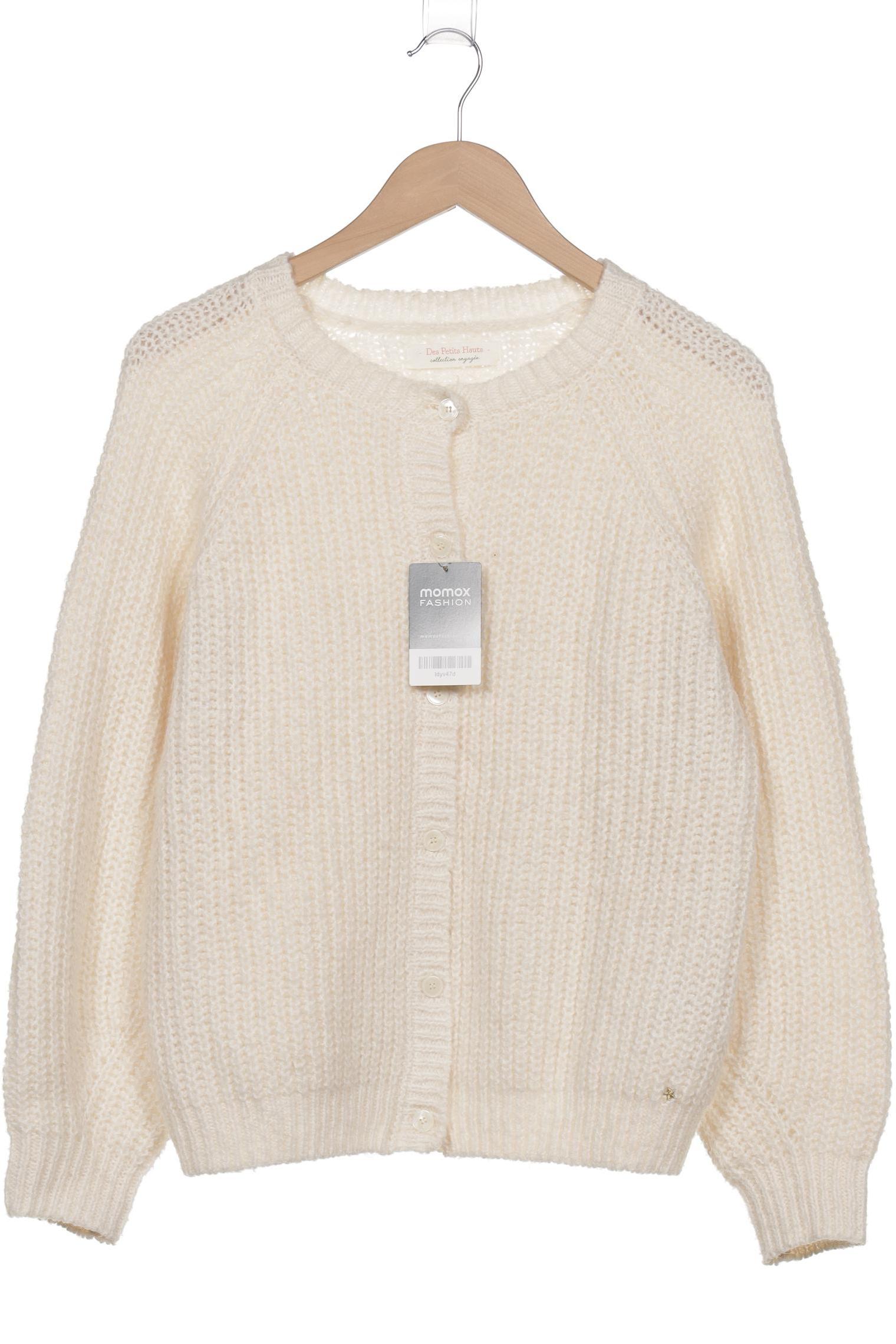 

des petits hauts Damen Strickjacke, cremeweiß, Gr. 36