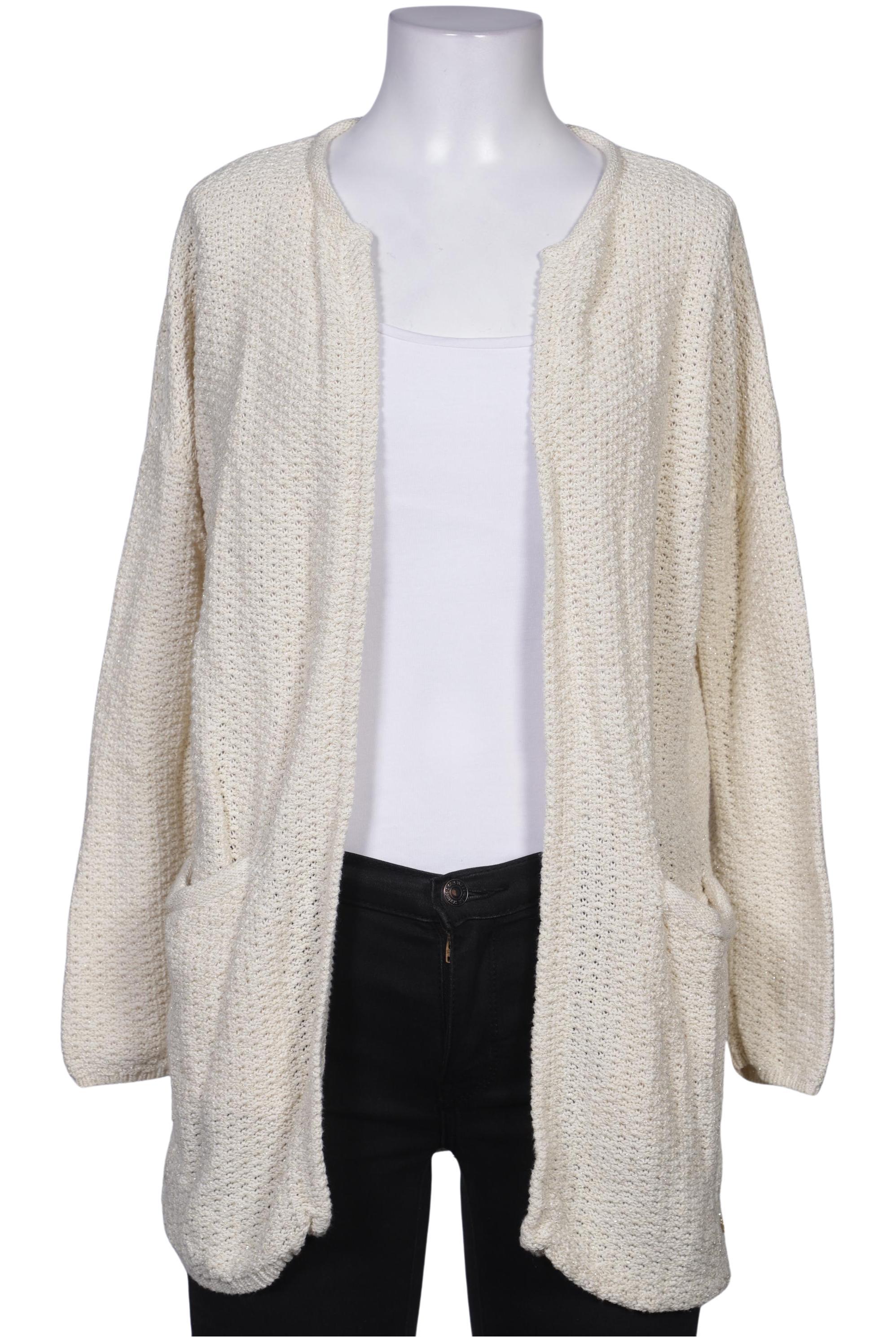 

des petits hauts Damen Strickjacke, cremeweiß, Gr. 34