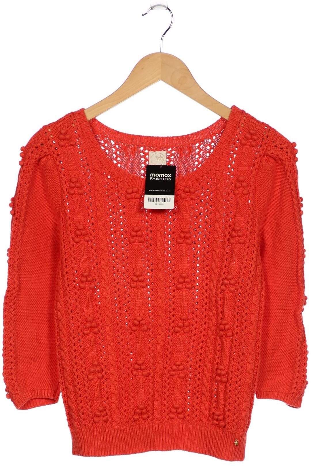 

des petits hauts Damen Pullover, orange, Gr. 38