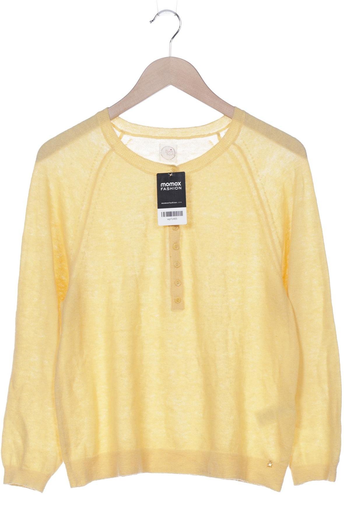

des petits hauts Damen Pullover, gelb, Gr. 36