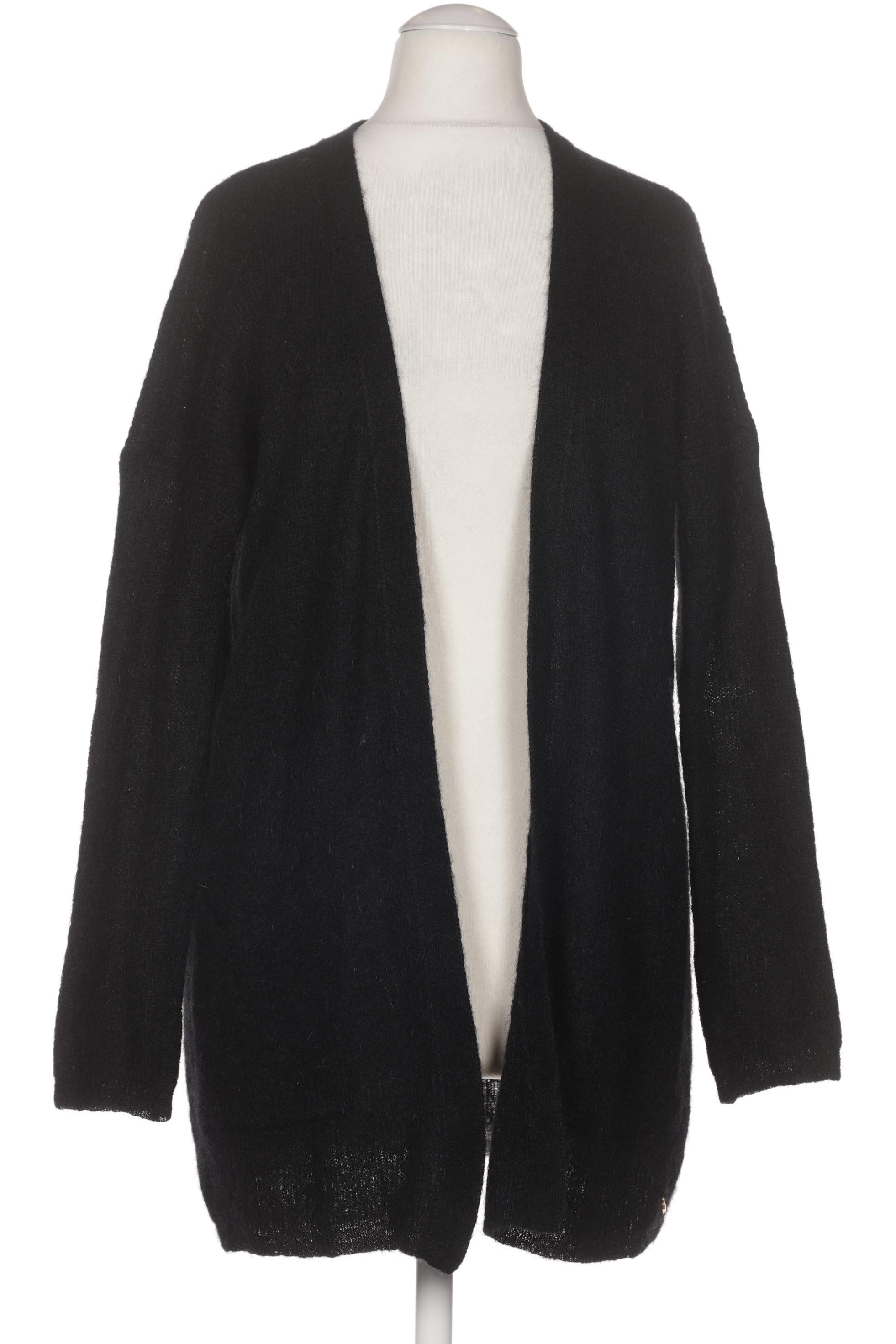 

des petits hauts Damen Strickjacke, schwarz, Gr. 34