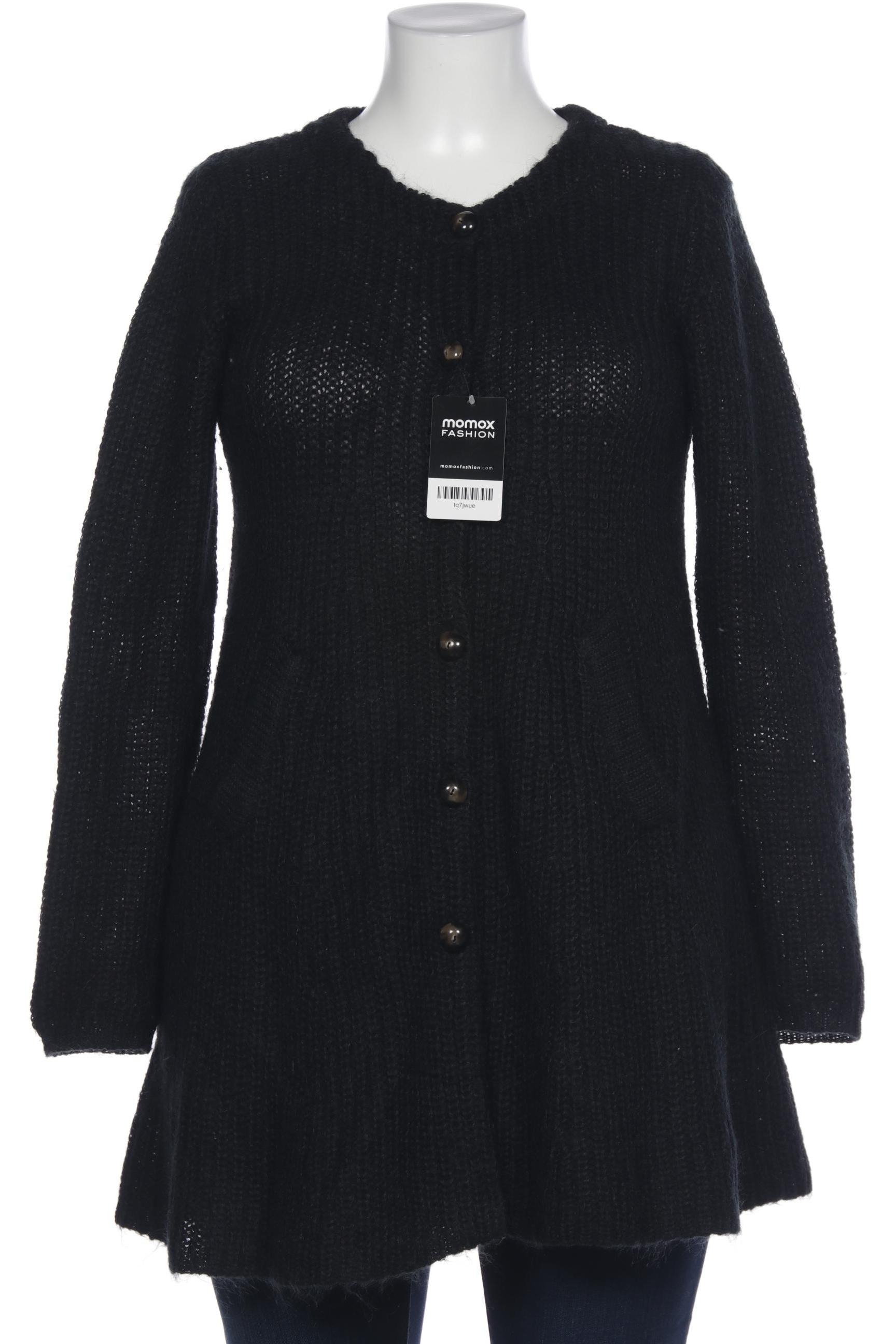 

des petits hauts Damen Strickjacke, schwarz, Gr. 44