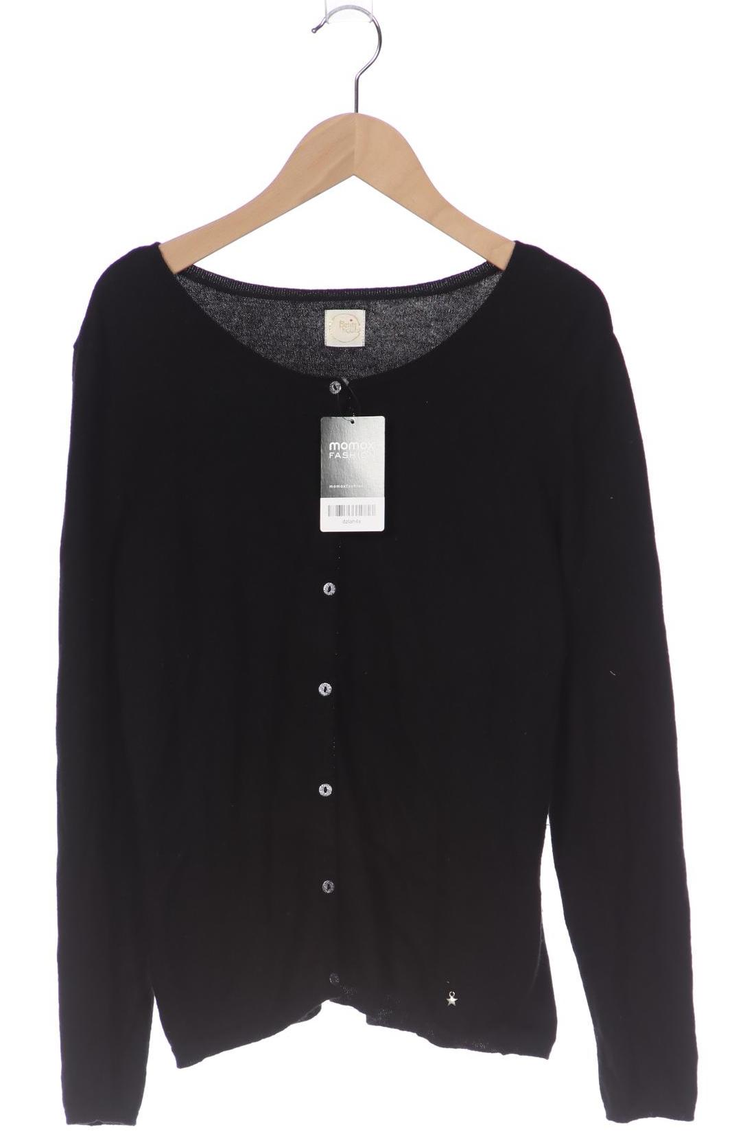 

des petits hauts Damen Strickjacke, schwarz, Gr. 40