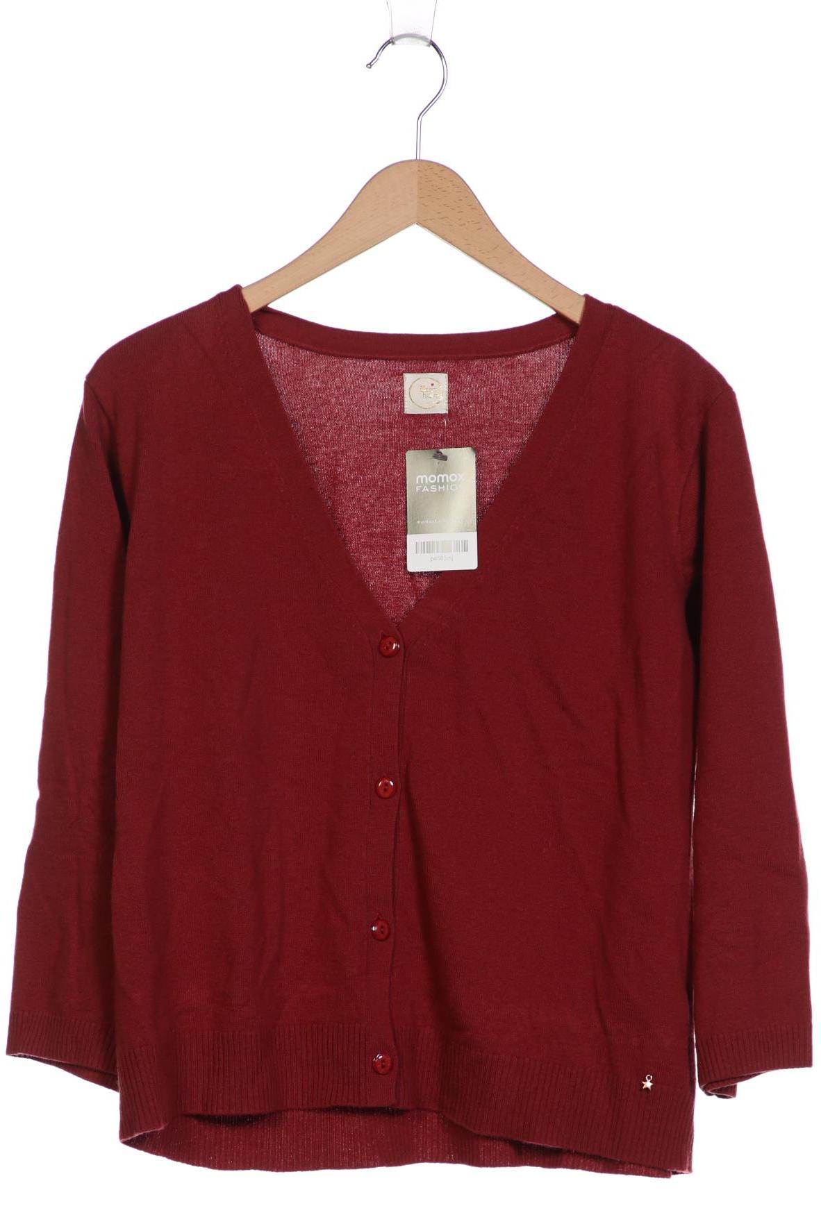

des petits hauts Damen Strickjacke, bordeaux, Gr. 40