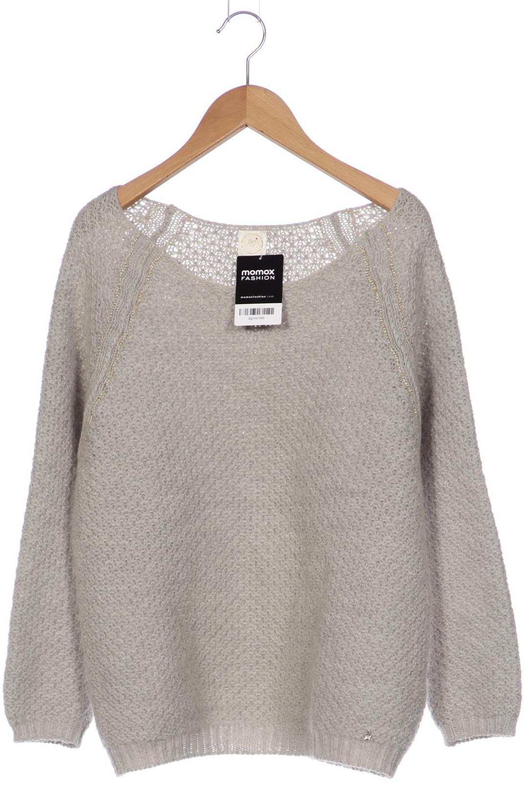 

des petits hauts Damen Pullover, grau, Gr. 36