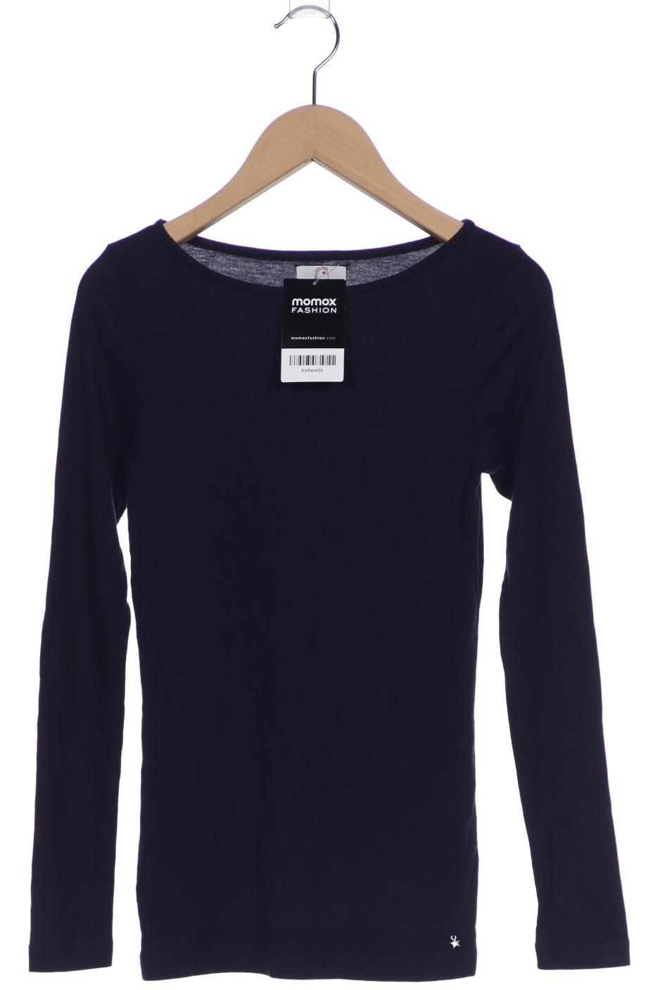 

des petits hauts Damen Langarmshirt, marineblau, Gr. 36