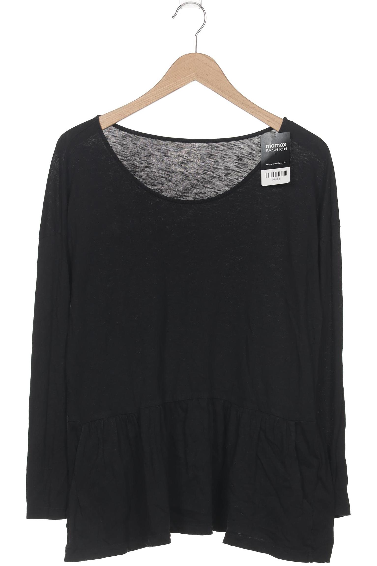 

des petits hauts Damen Langarmshirt, schwarz, Gr. 38