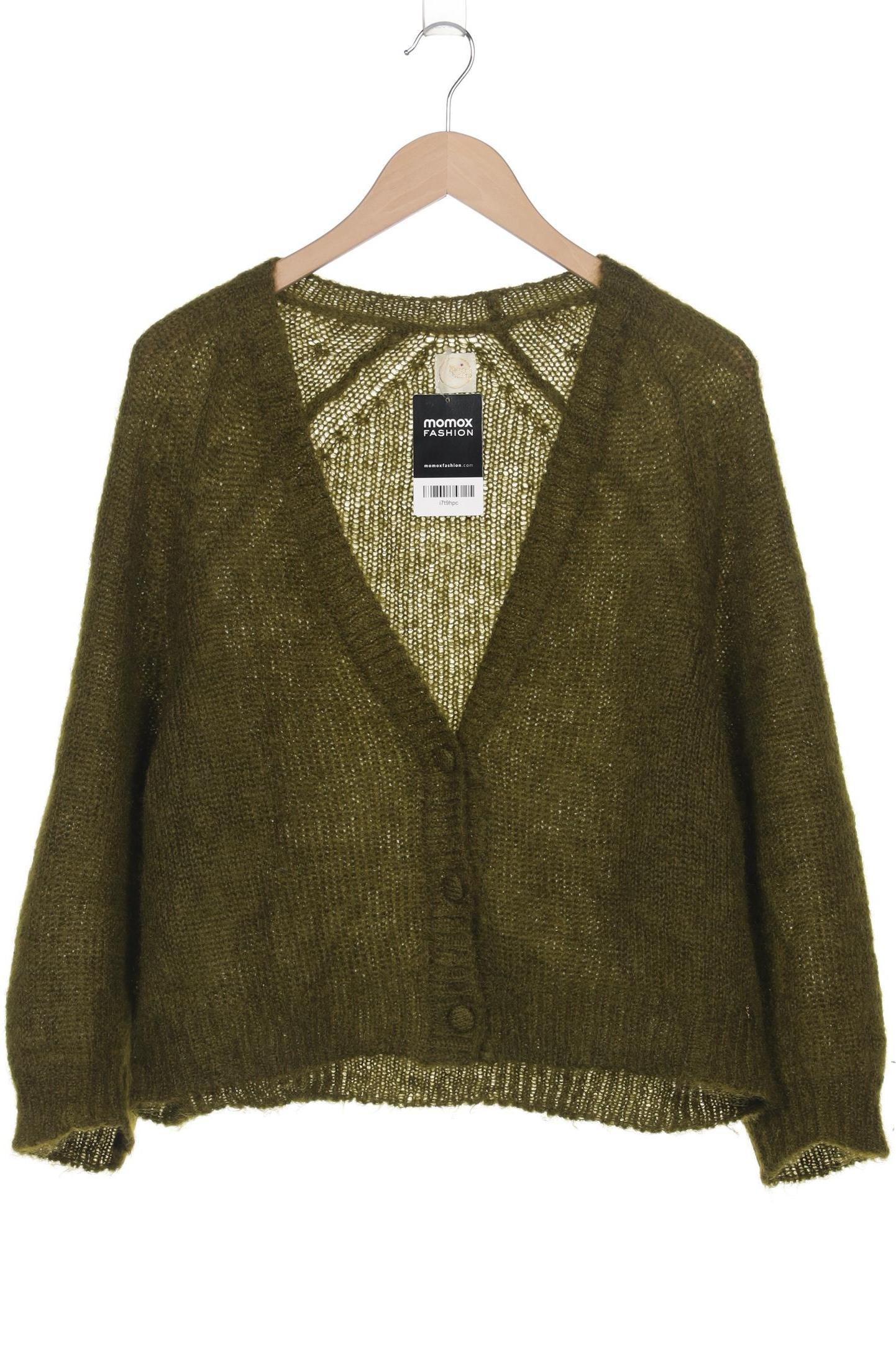 

des petits hauts Damen Strickjacke, grün, Gr. 38