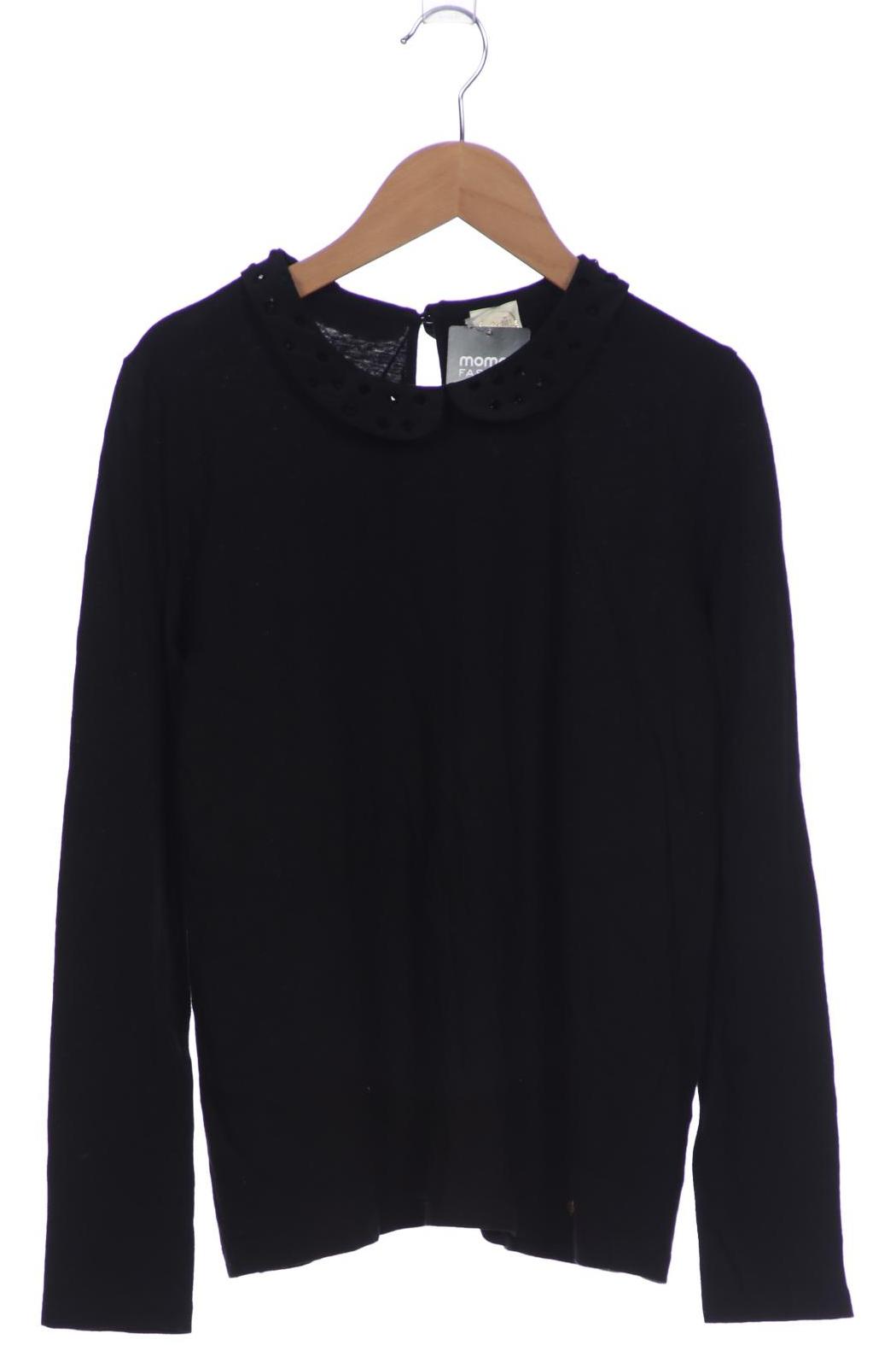 

des petits hauts Damen Langarmshirt, schwarz, Gr. 36
