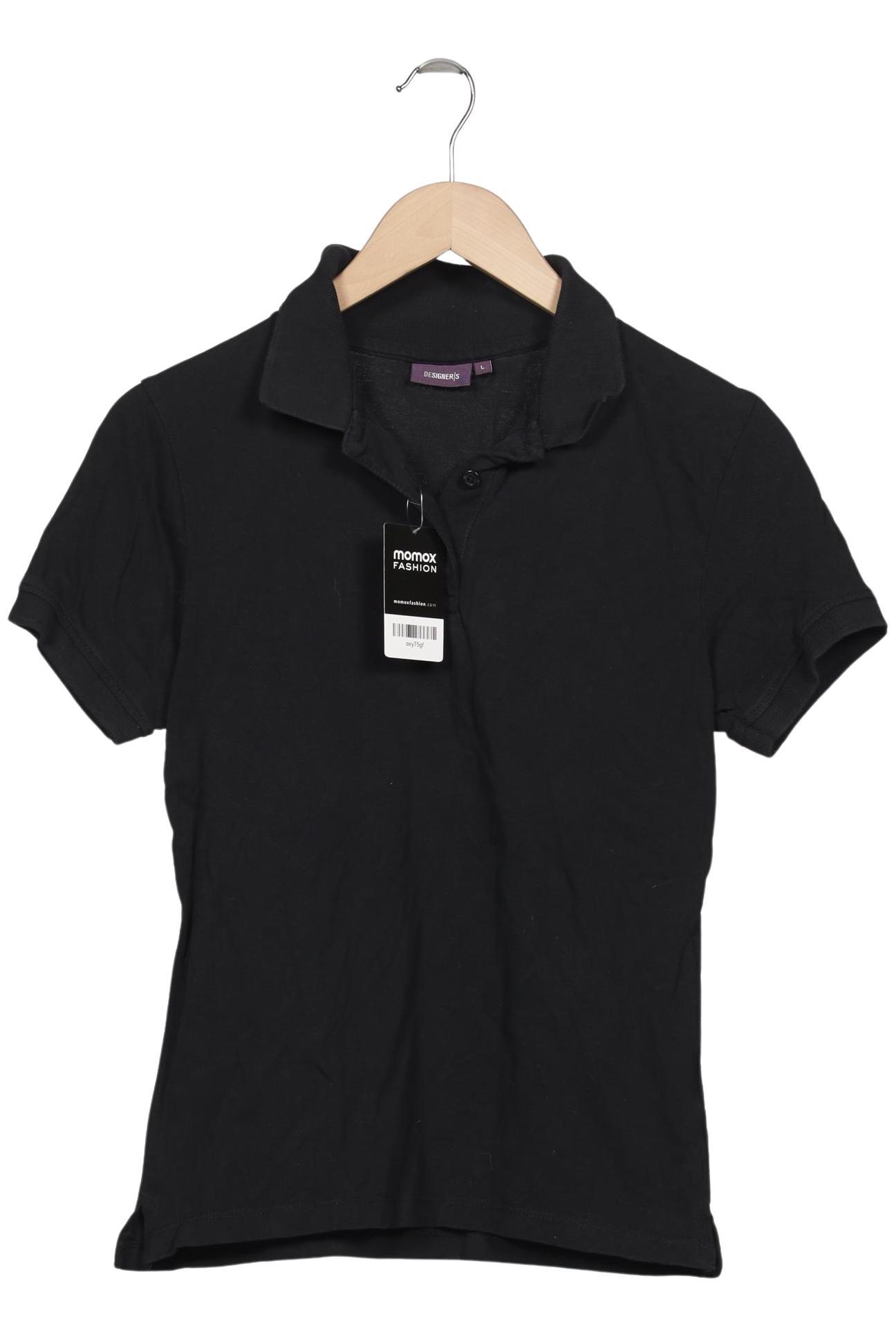 Thumbnail - Designers Remix Damen Poloshirt, schwarz, Gr. 42