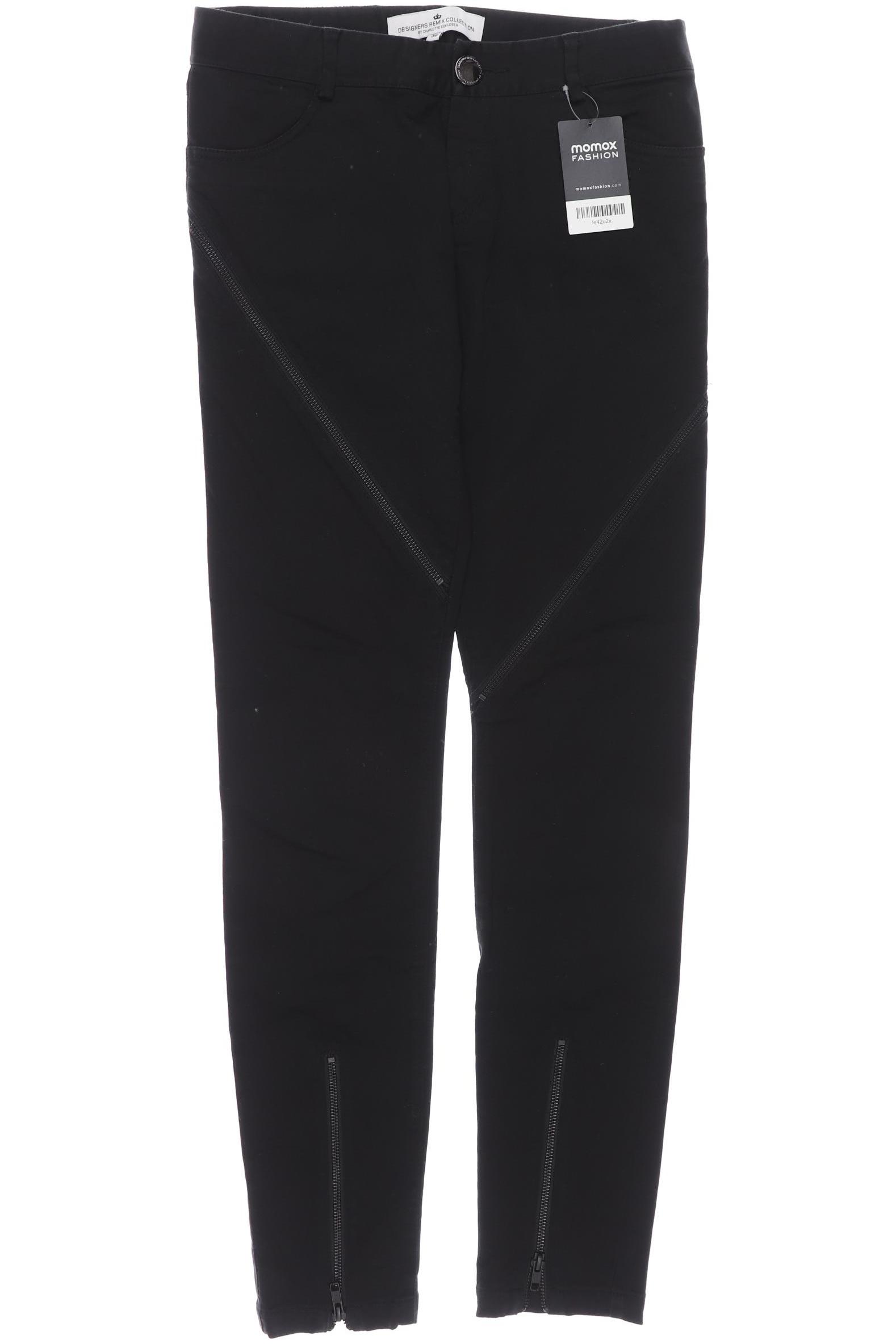 

DESIGNERS REMIX Damen Stoffhose, schwarz