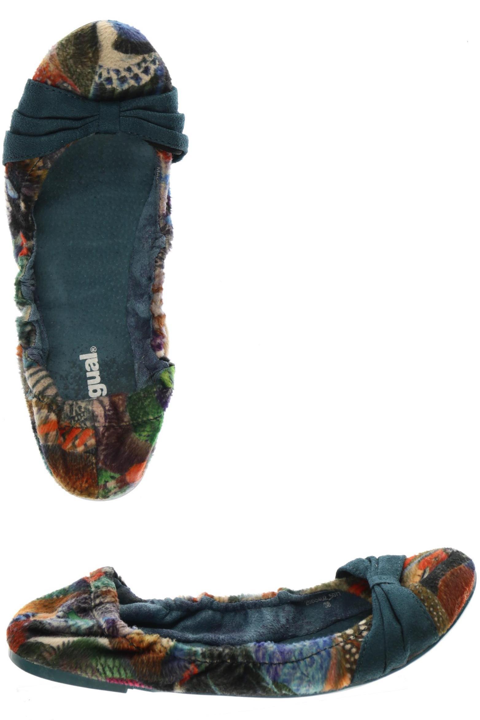 

Desigual Damen Ballerinas, grün, Gr. 37