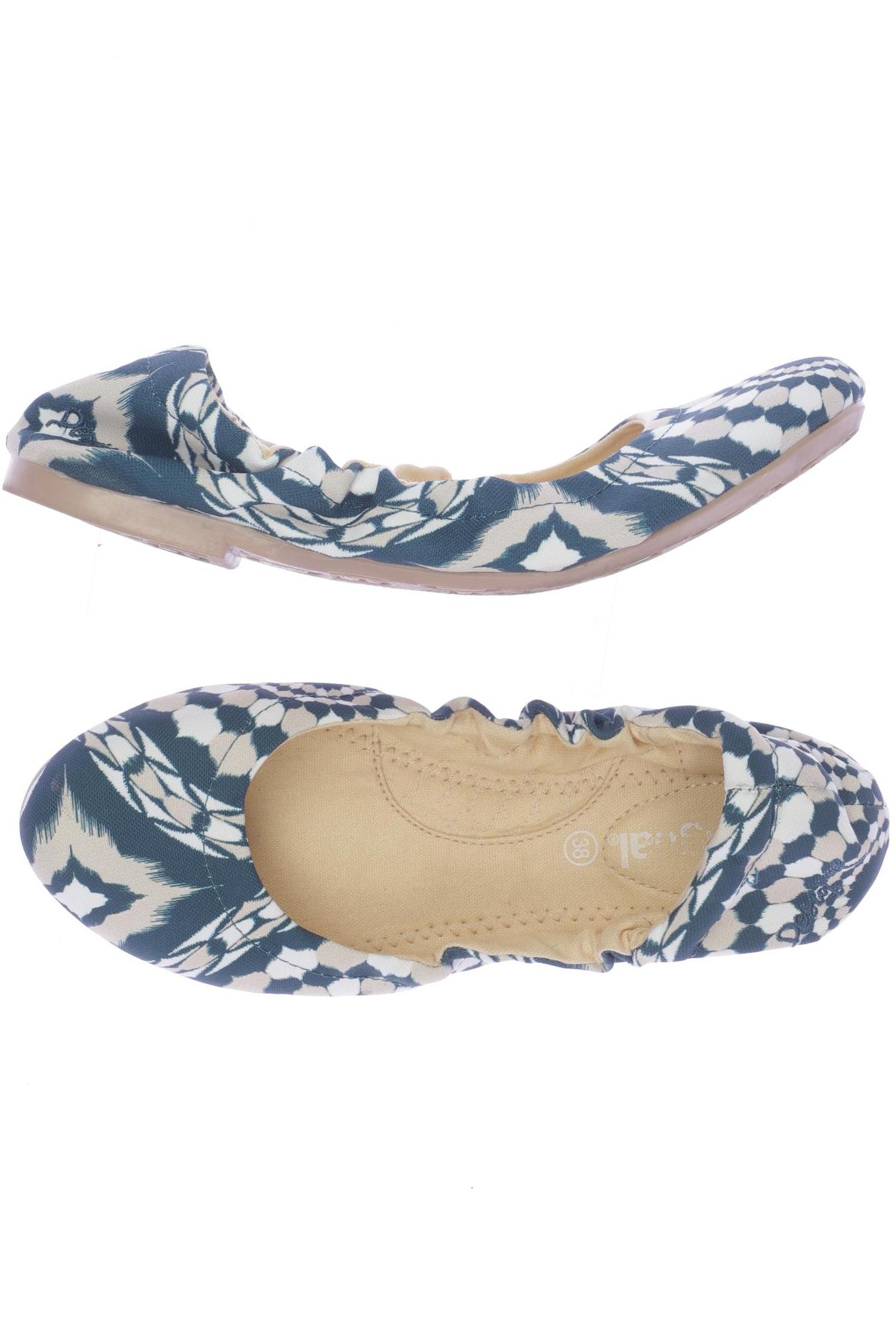 

Desigual Damen Ballerinas, türkis, Gr. 38