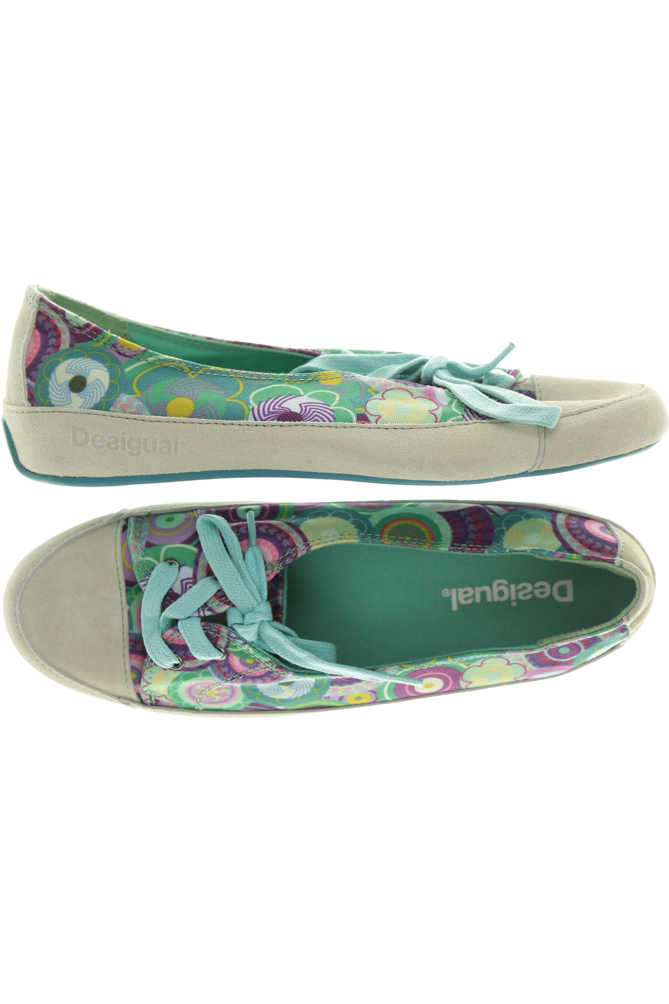 

Desigual Damen Ballerinas, grün, Gr. 39
