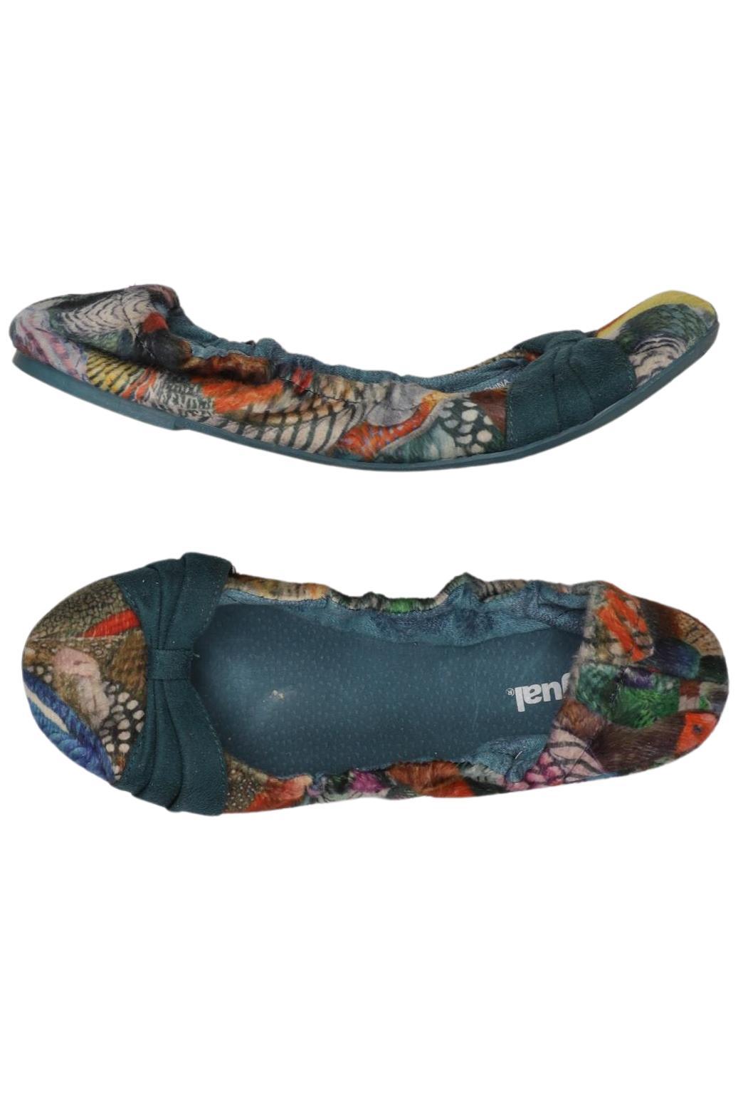 

Desigual Damen Ballerinas, blau, Gr. 41