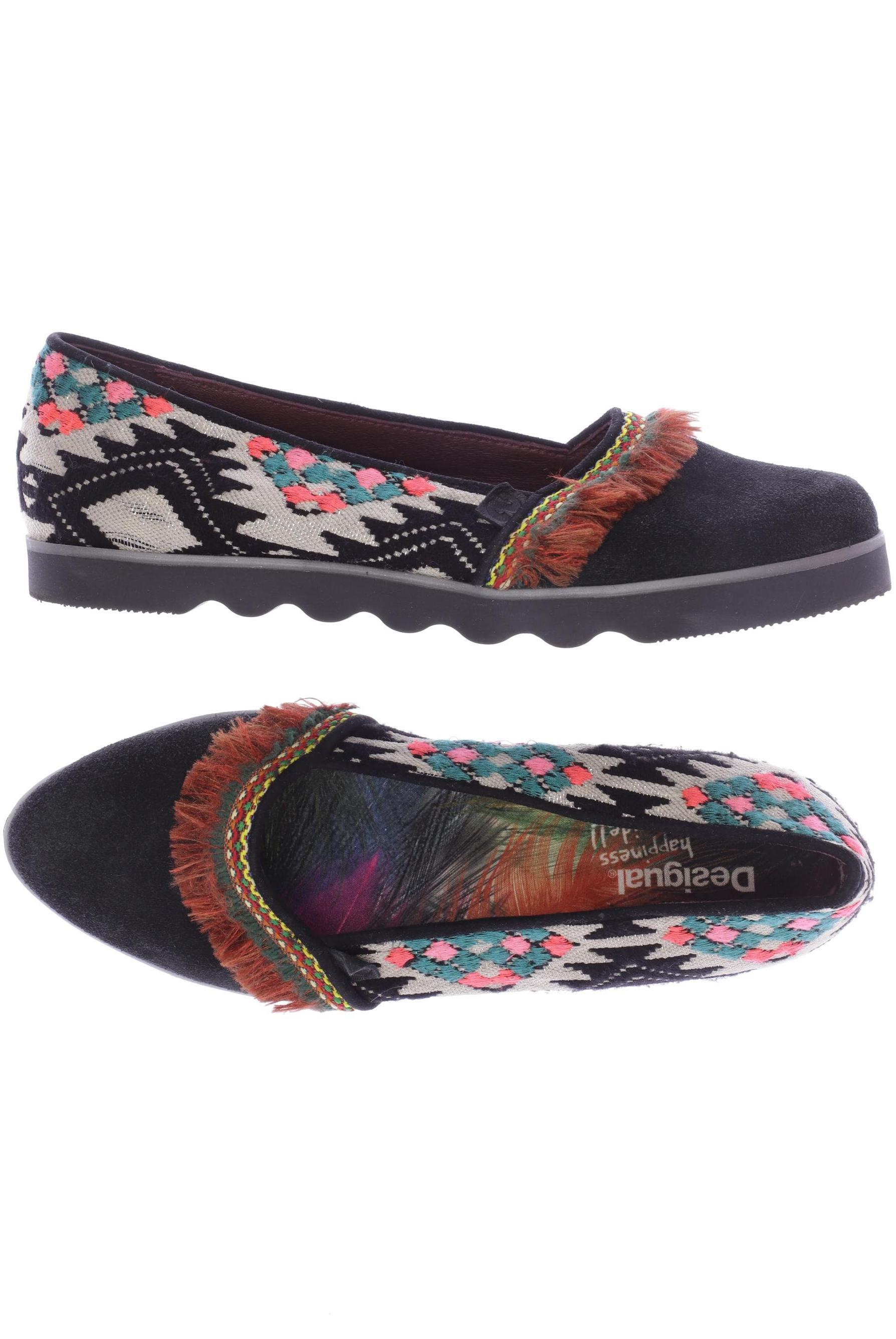 

Desigual Damen Ballerinas, schwarz