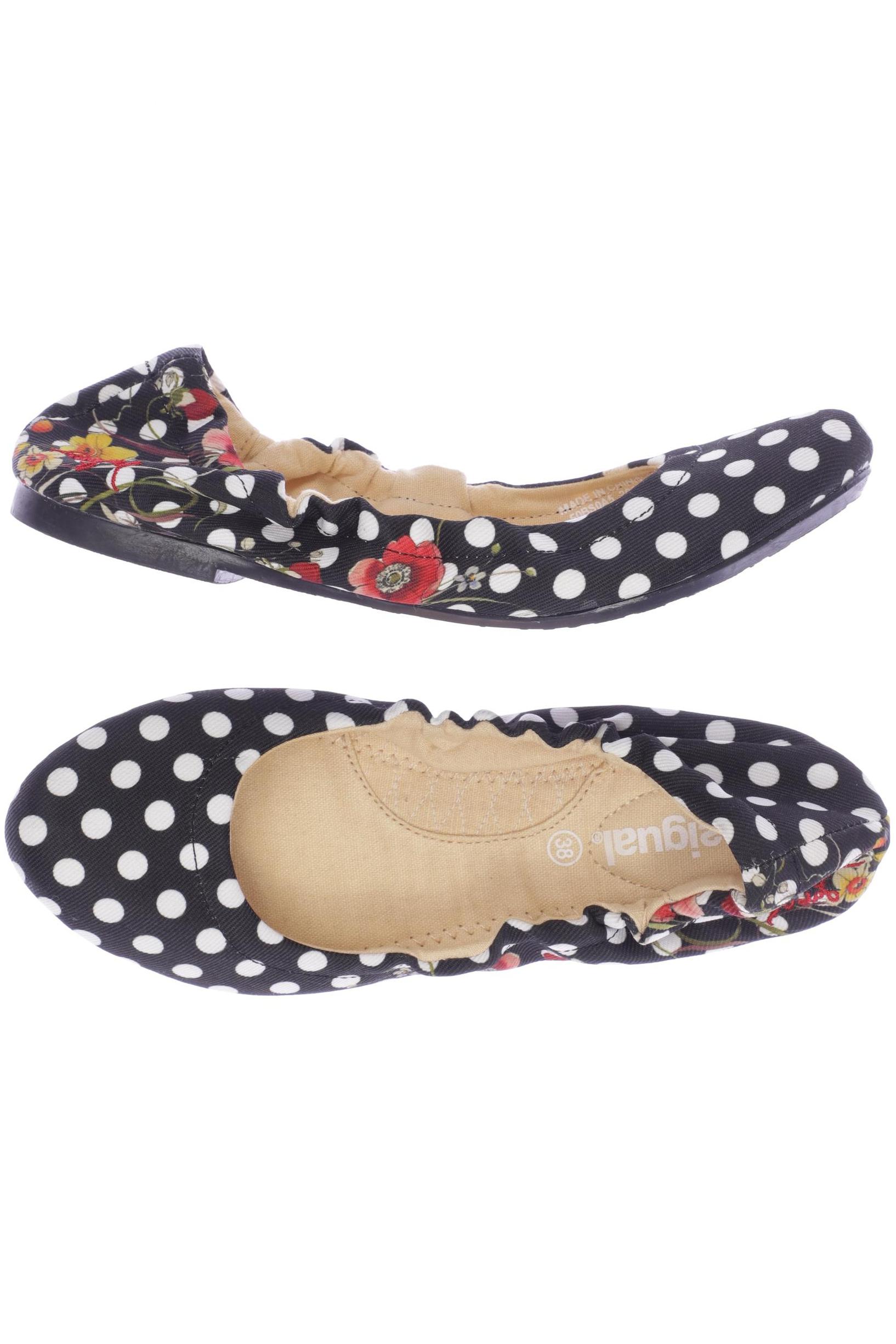 

Desigual Damen Ballerinas, schwarz