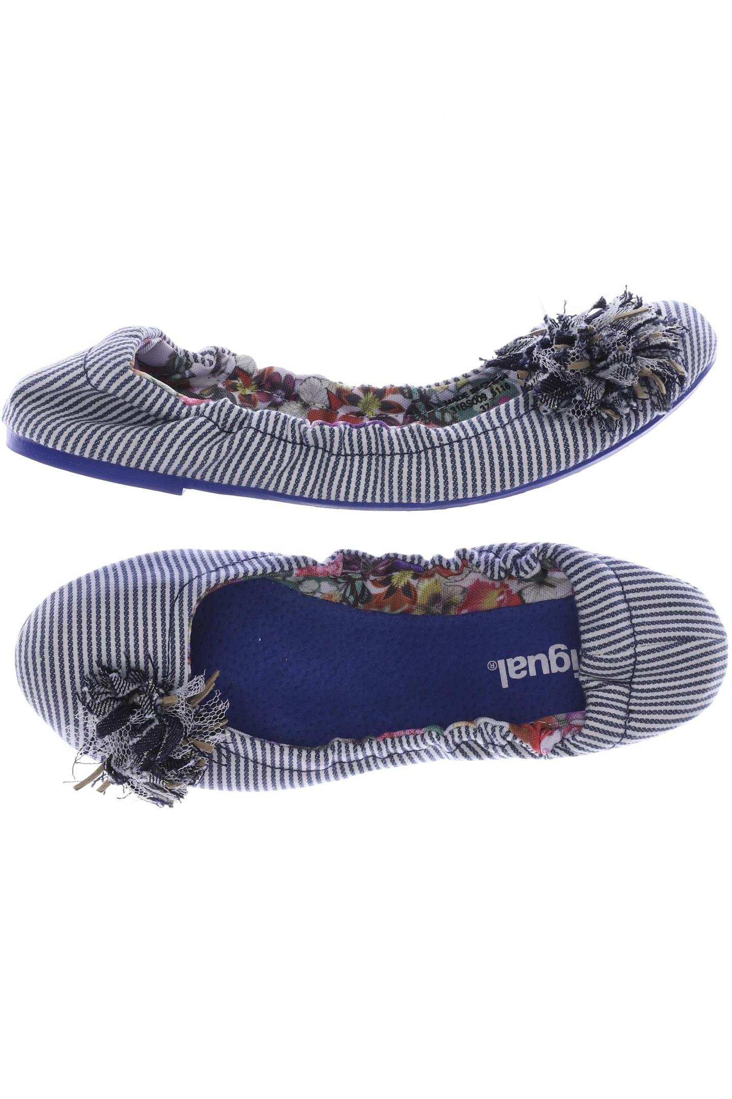 

Desigual Damen Ballerinas, blau