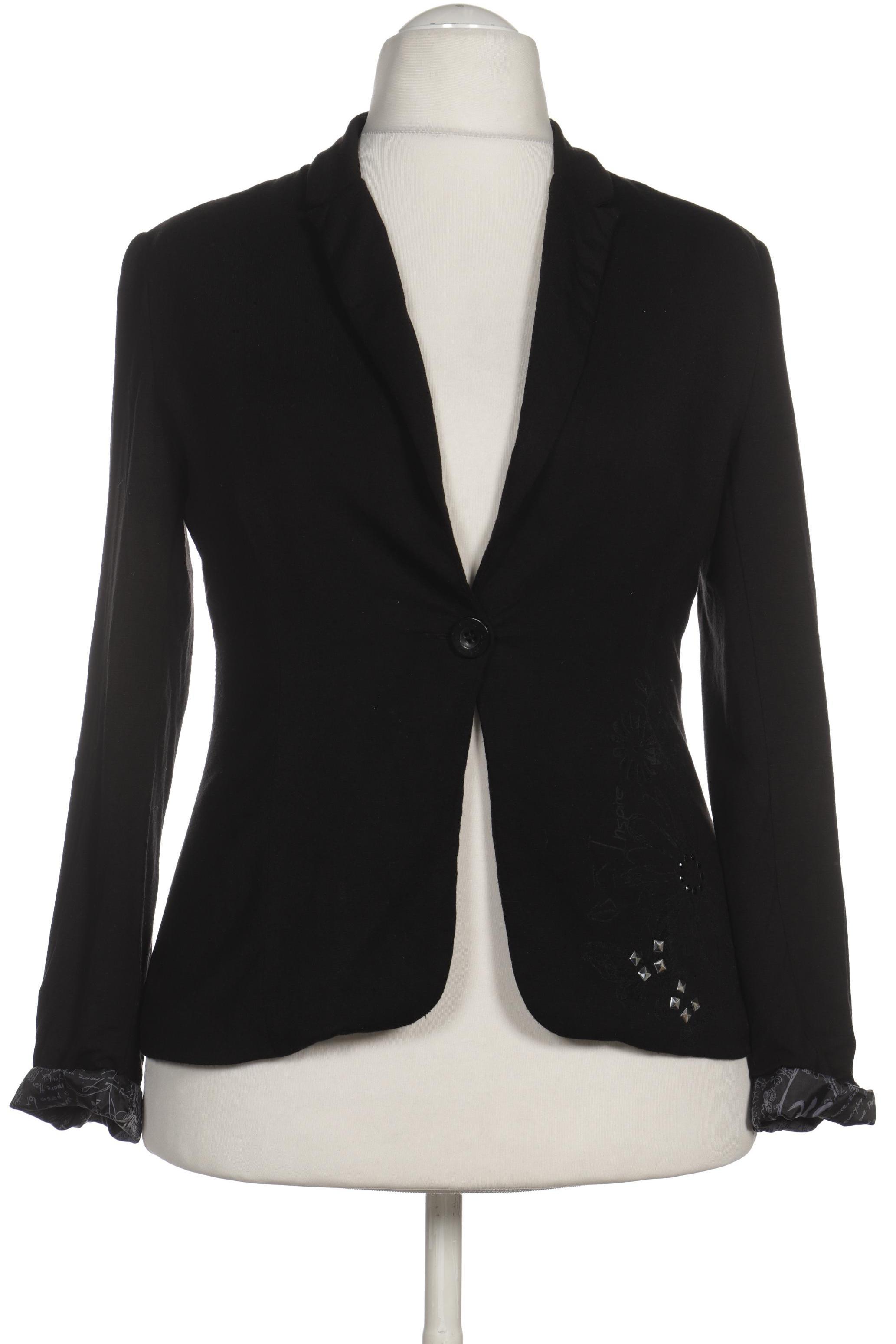 

Desigual Damen Blazer, schwarz, Gr. 42