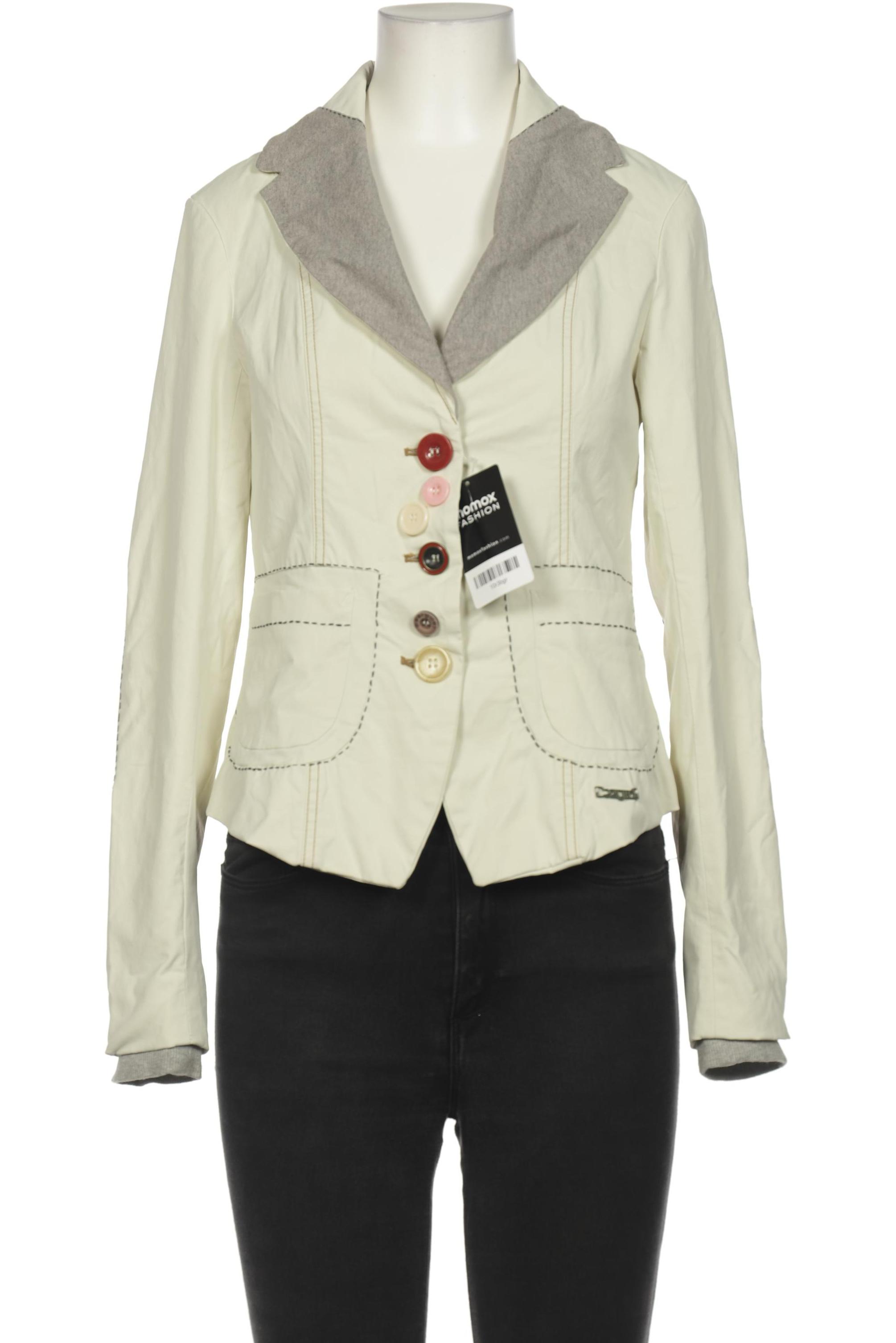 

Desigual Damen Blazer, cremeweiß