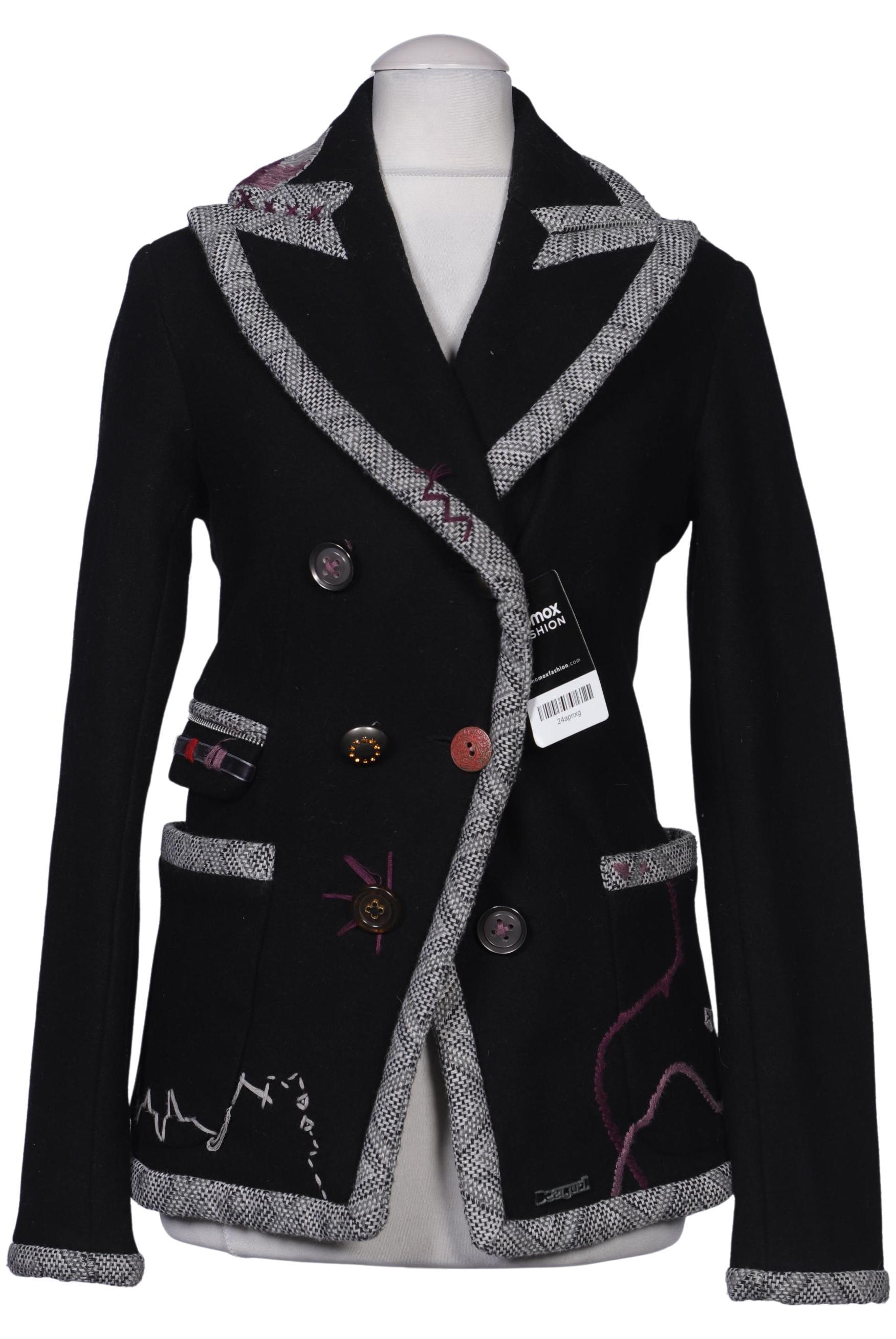 

Desigual Damen Blazer, schwarz, Gr. 34