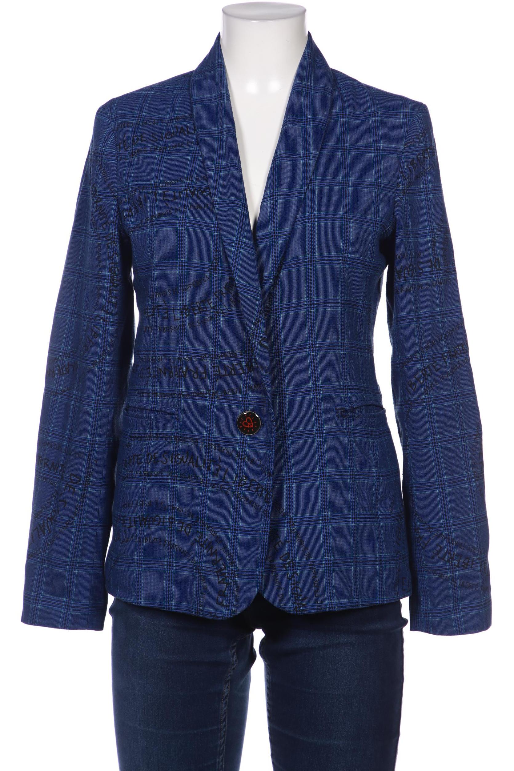 

Desigual Damen Blazer, blau, Gr. 40