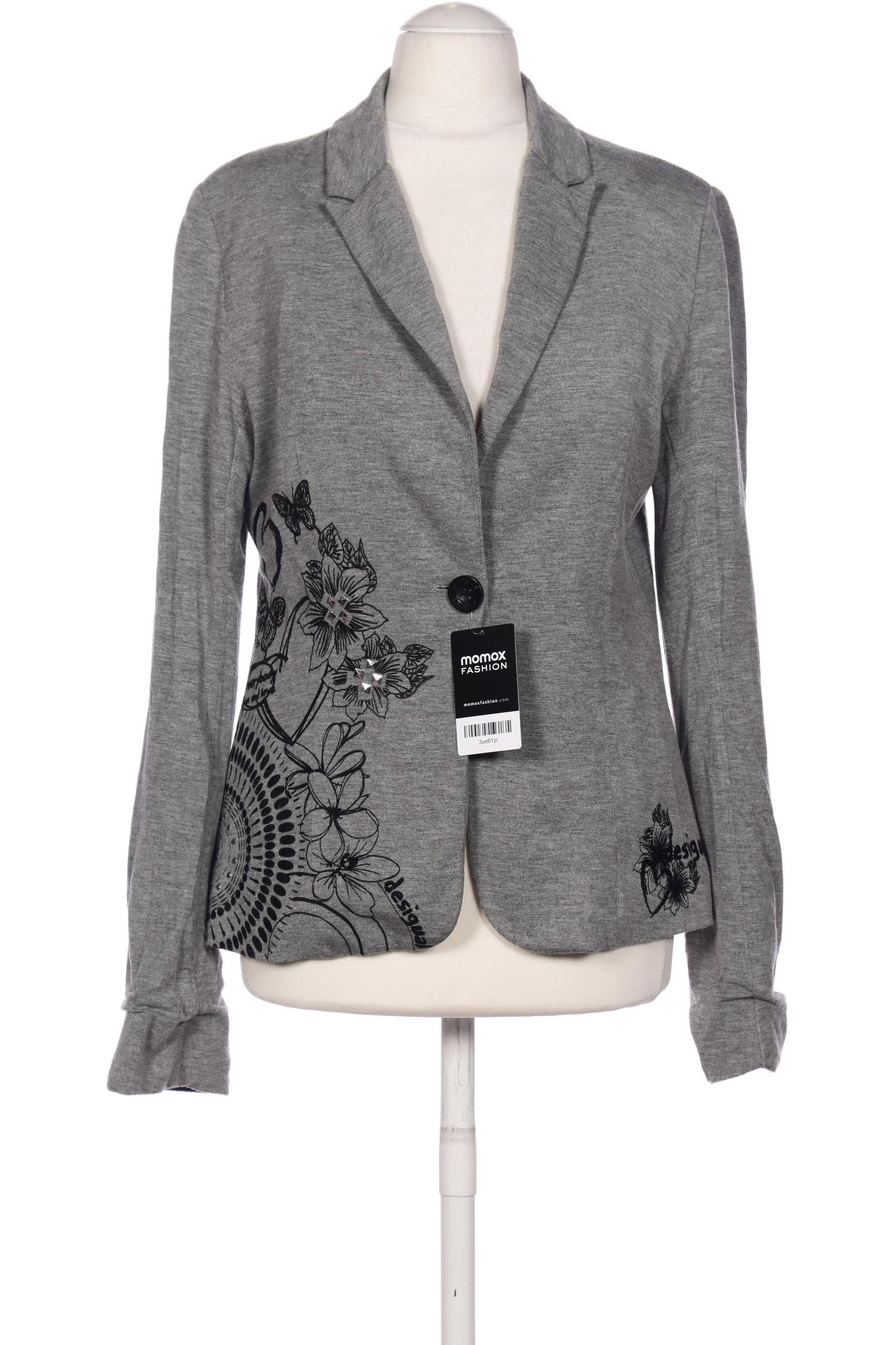 

Desigual Damen Blazer, grau, Gr. 38